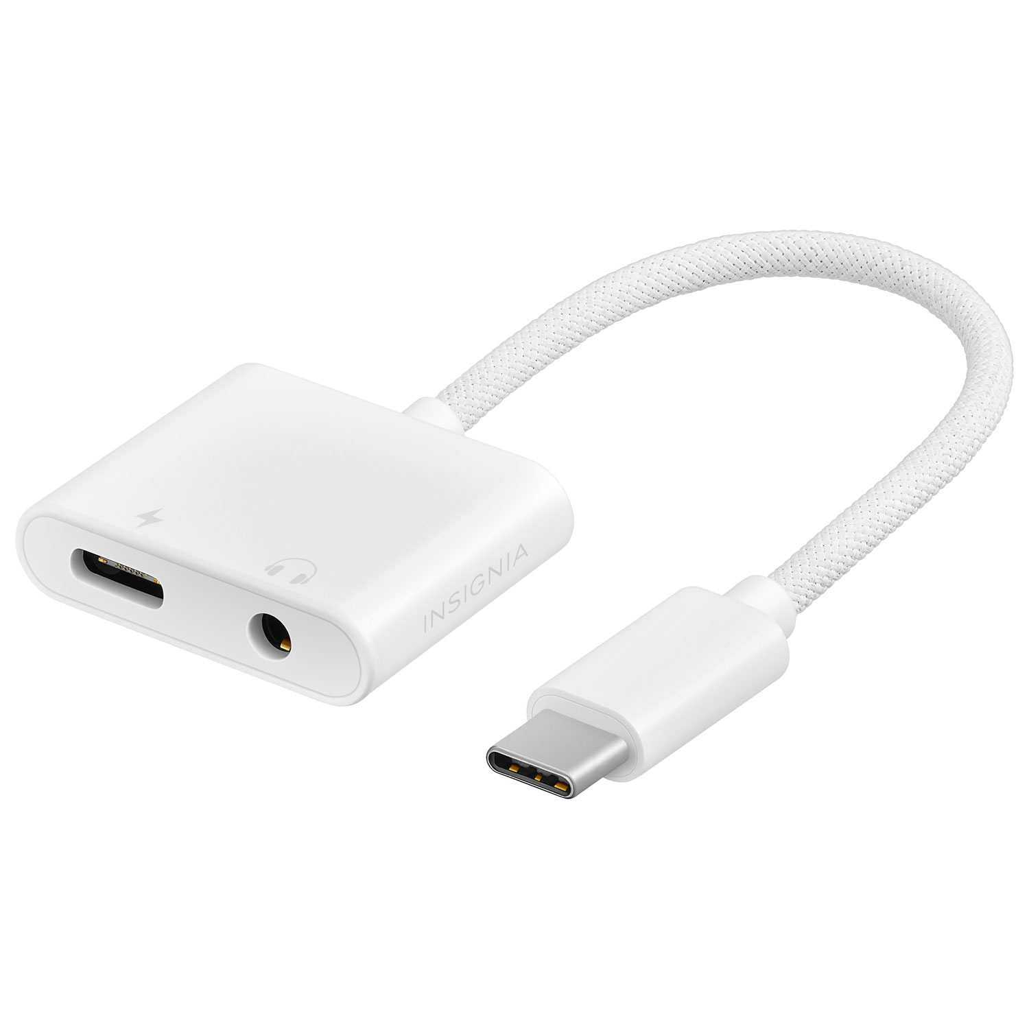 Adaptateur de chargement USB-C à 3,5 mm/USB-C d'Insignia - Exclusivité Best Buy