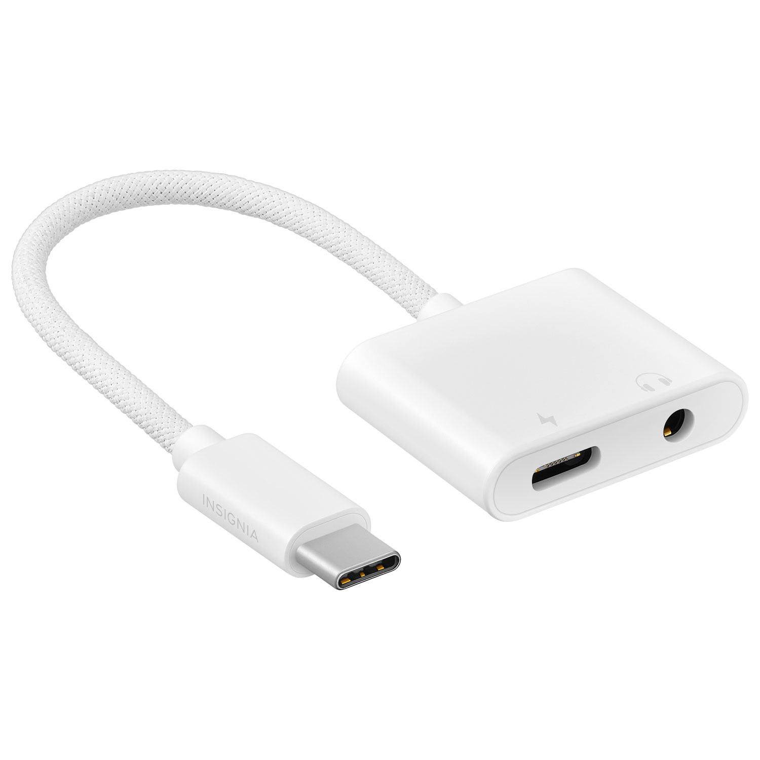 Adaptateur de chargement USB-C à 3,5 mm/USB-C d'Insignia - Exclusivité Best Buy