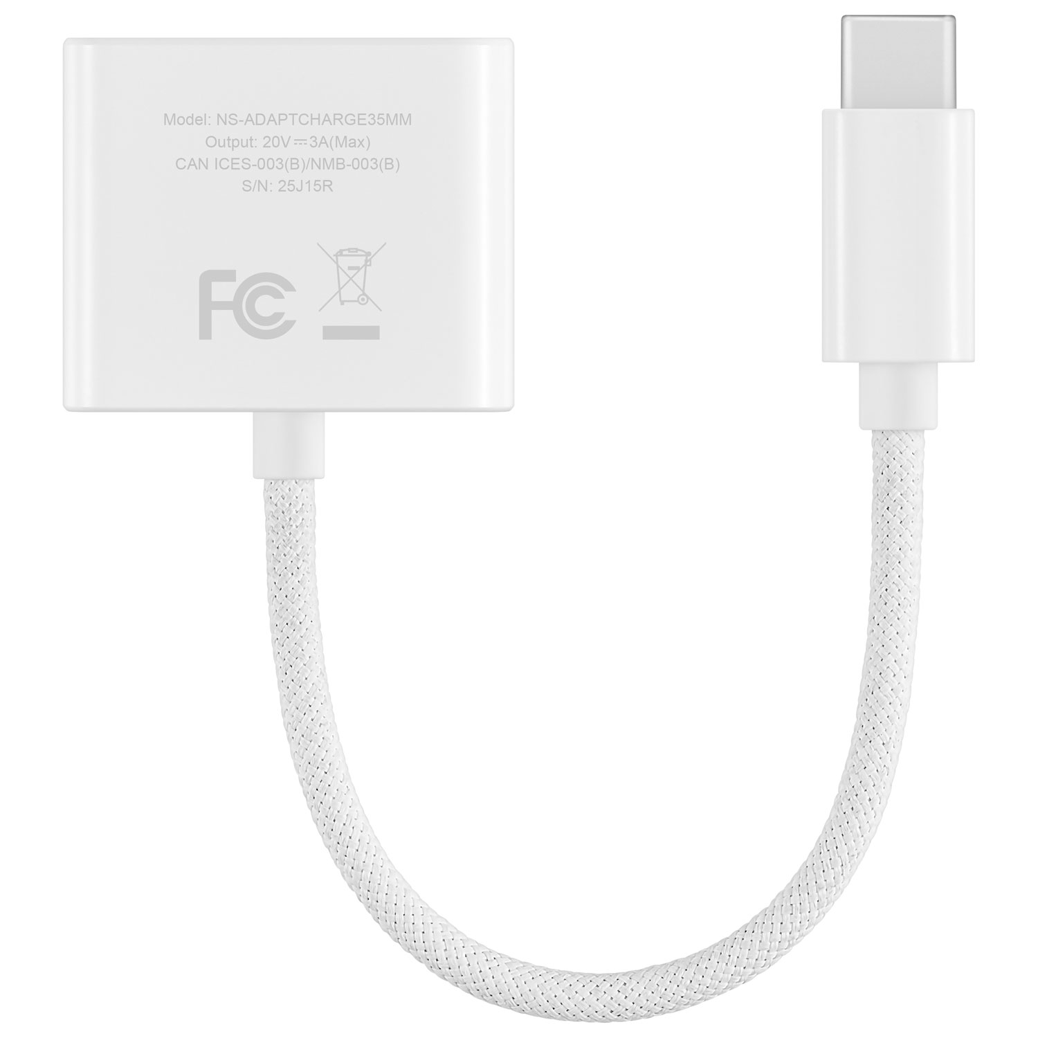 Adaptateur de chargement USB-C à 3,5 mm/USB-C d'Insignia - Exclusivité Best Buy