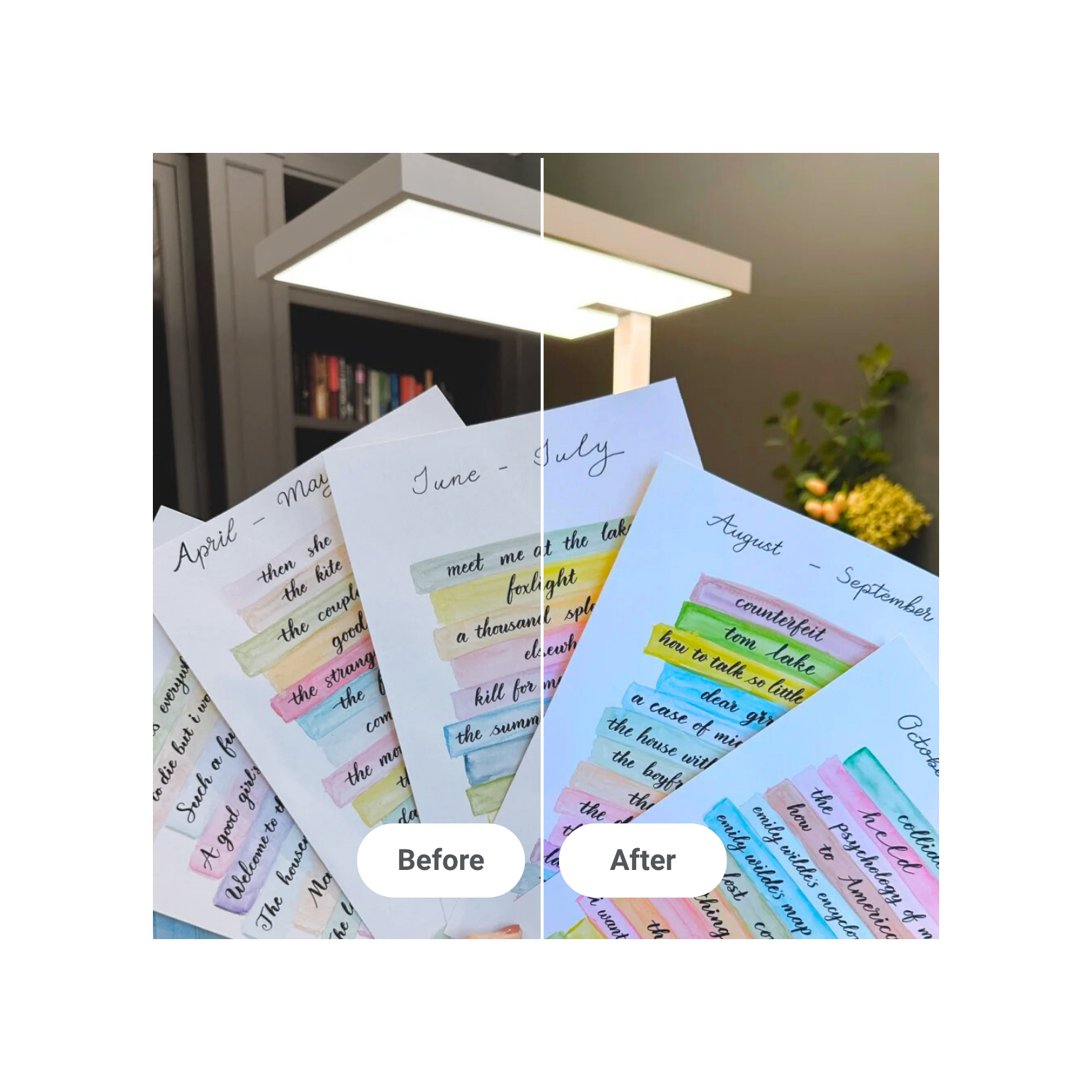 Lampe de plancher à spectre complet Eyelumia LED, lampe debout à vision variable avec 10800LM, 4000K, 120&nbsp;W, contrôle intelligent, pour salon et