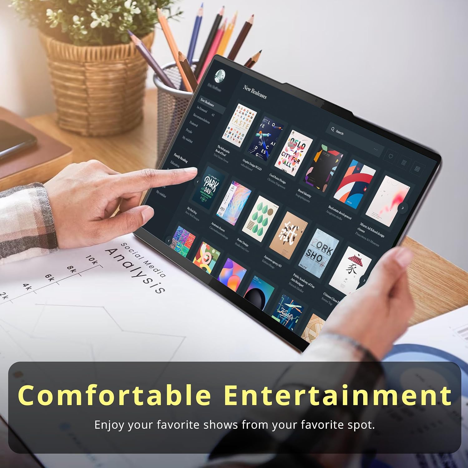 Open Box - Lenovo Yoga 7i 2-in-1 14" 2K Touchscreen Laptop, Intel Ultra 7 155U, 1TB SSD, 16GB LPDDR5X, Backlit Keyboard, Fingerprint Reader, WiFi 6E,