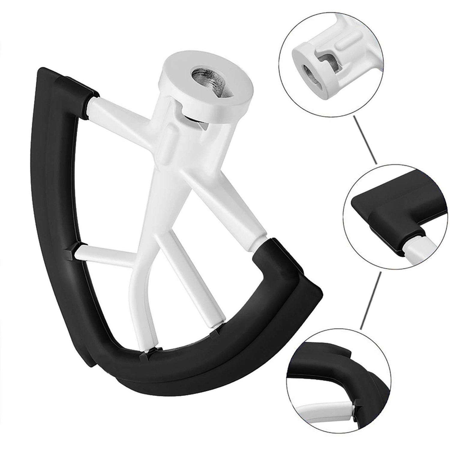 Replacement Mixer Head for KitchenAid Flex Edge Mixer, 4.5–5 Quart Bowl