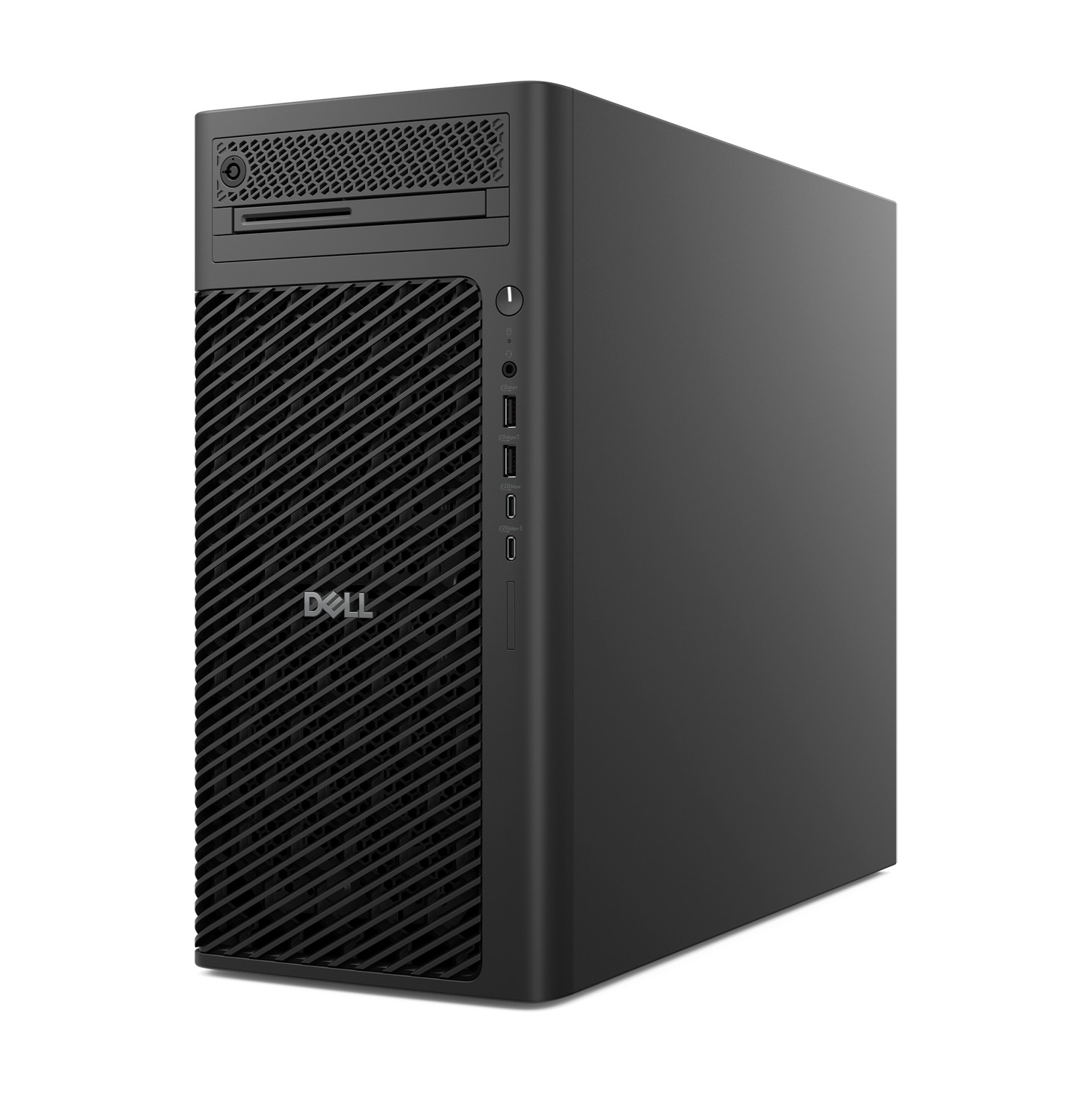 Dell Pro Max Fct2250 Desktop Computer with Intel® Core™ Ultra 5-235 Processor, 16 GB RAM, NVIDIA® RTX™ A1000 Graphics, Windows 11 Pro - Platinum