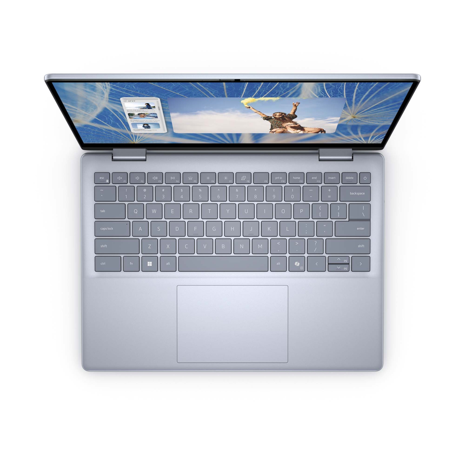 Dell Inspiron 7440 14" Laptop with Intel® Core™ i5-1334U Processor, 512GB SSD, 8 GB RAM, Intel® UHD Graphics, Windows 11 Home - Ice Blue