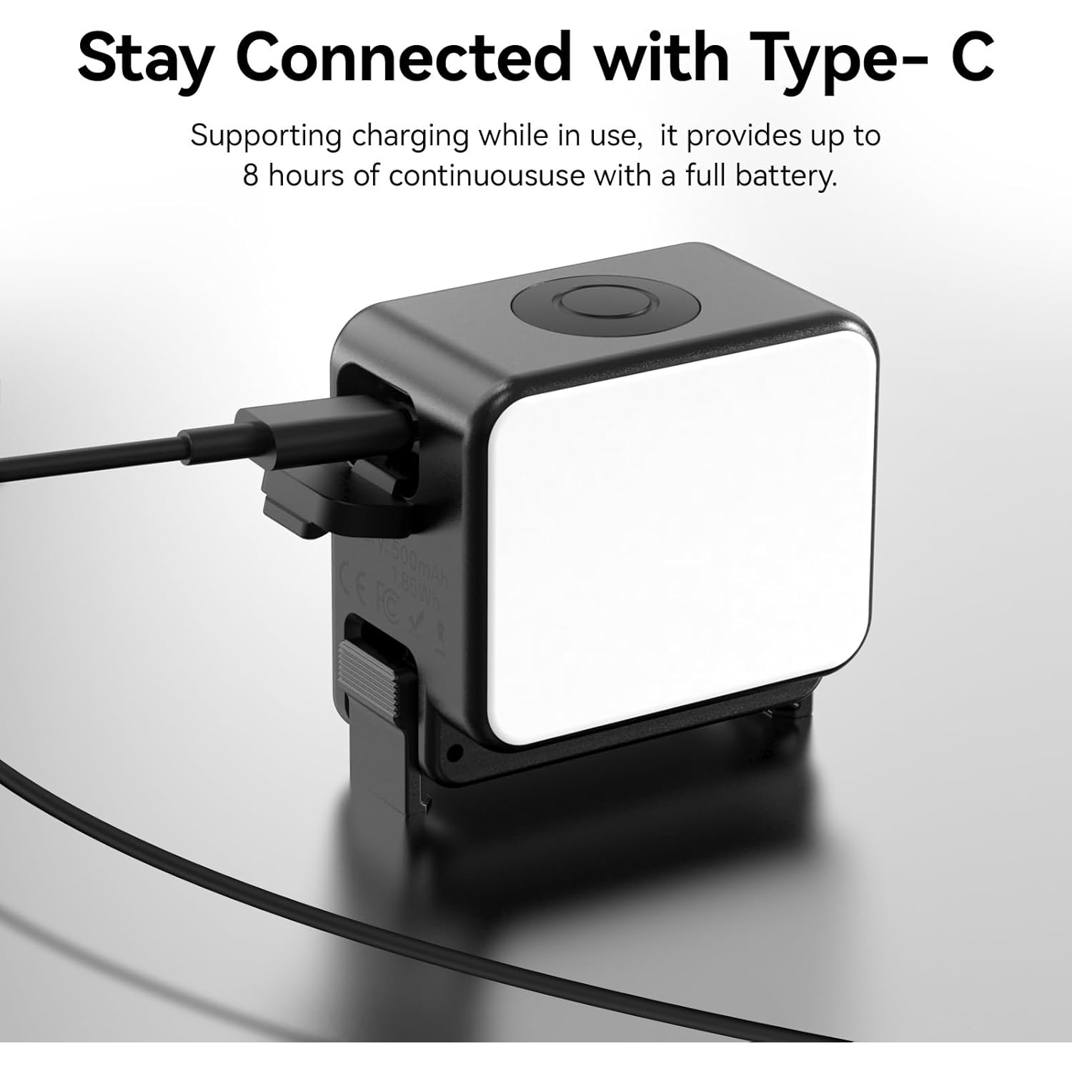 YOULIGHTS Magnetic Photography Fill Lighting for DJI Osmo Action 3/4 Camera Cage Accessories and Ulanzi PK-06 Pocket 3/4 Expansion Adapter