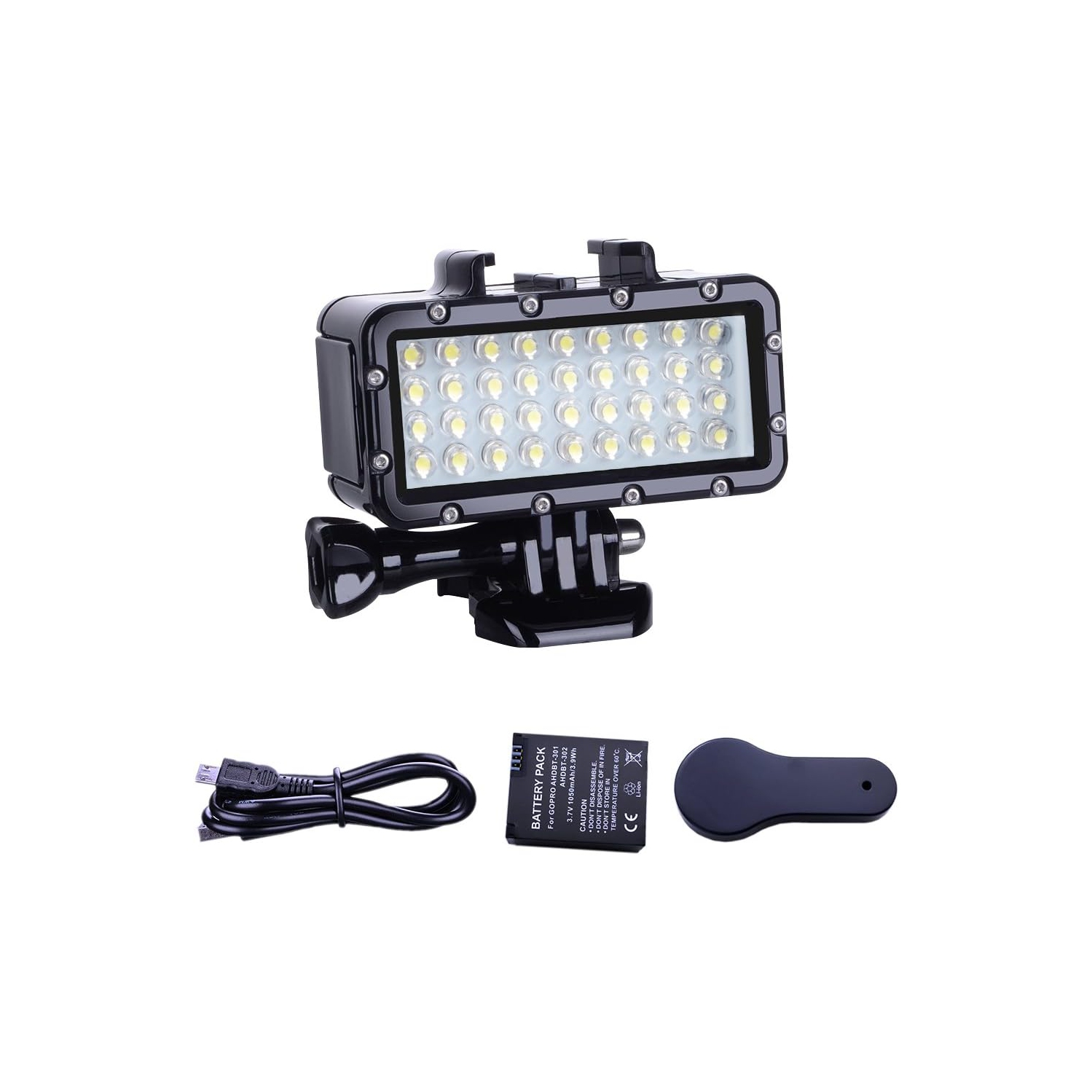 YOULIGHTS Diving Light High Power Dimmable Waterproof LED Video Light Fill Night Light Diving Underwater Light Waterproof 147ft