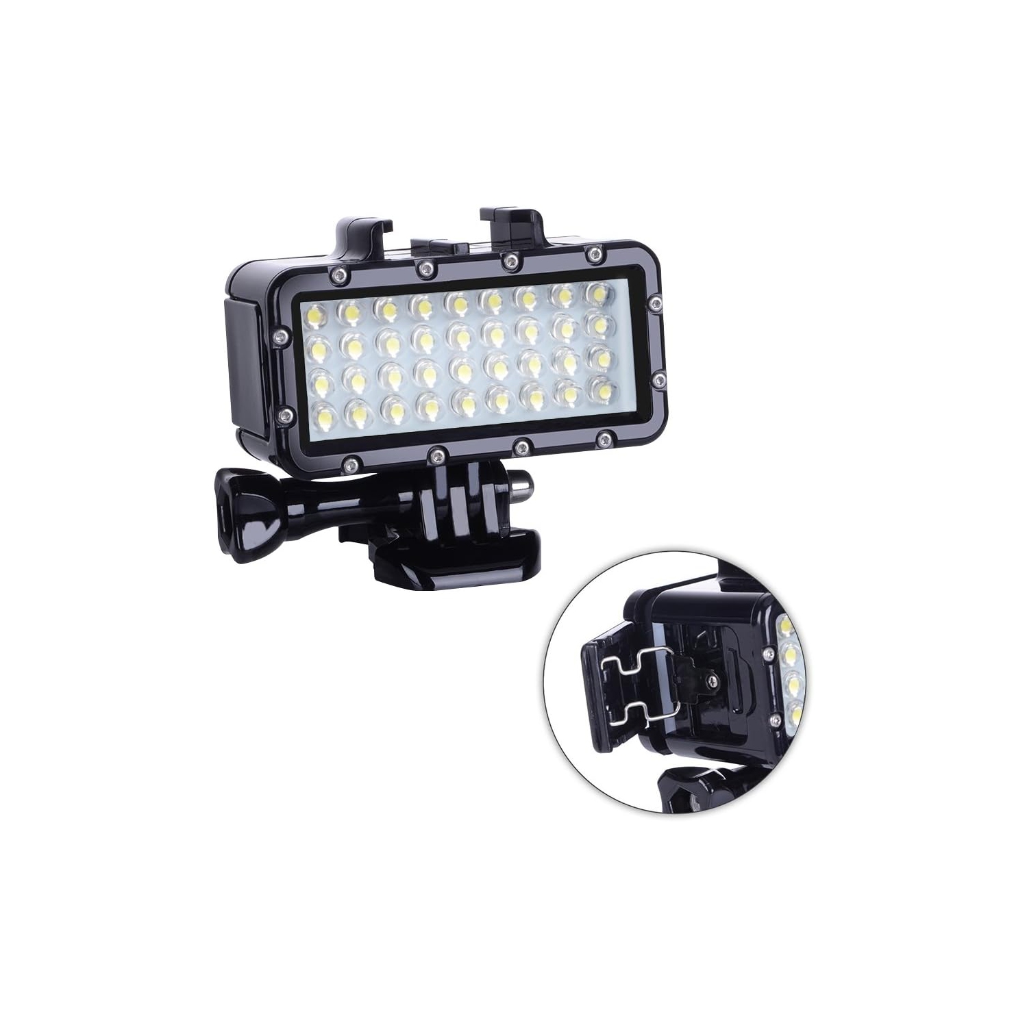 YOULIGHTS Diving Light High Power Dimmable Waterproof LED Video Light Fill Night Light Diving Underwater Light Waterproof 147ft