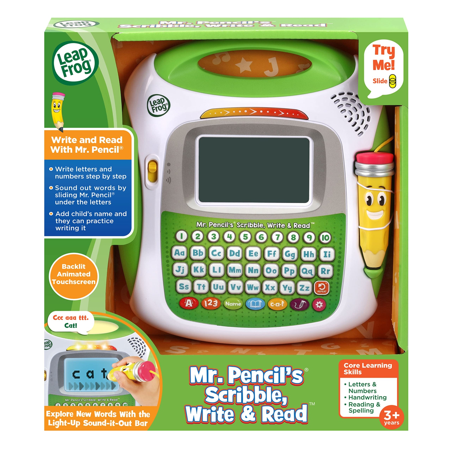 LeapFrog Mr. Pencil's Scribble, Write and Read
