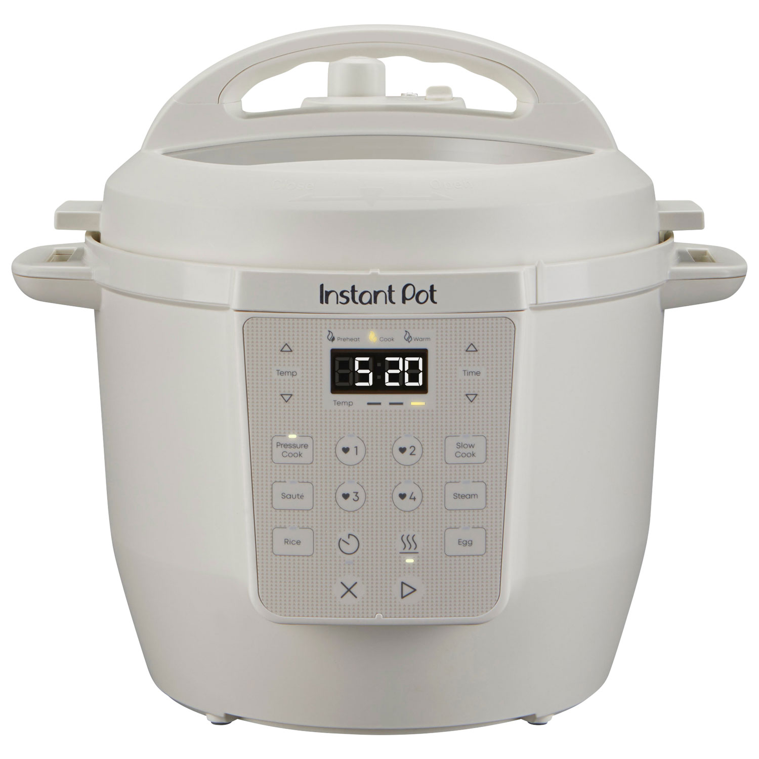 Multicuiseur compact Rio d'Instant Pot - 6 pte - Blanc sel de mer