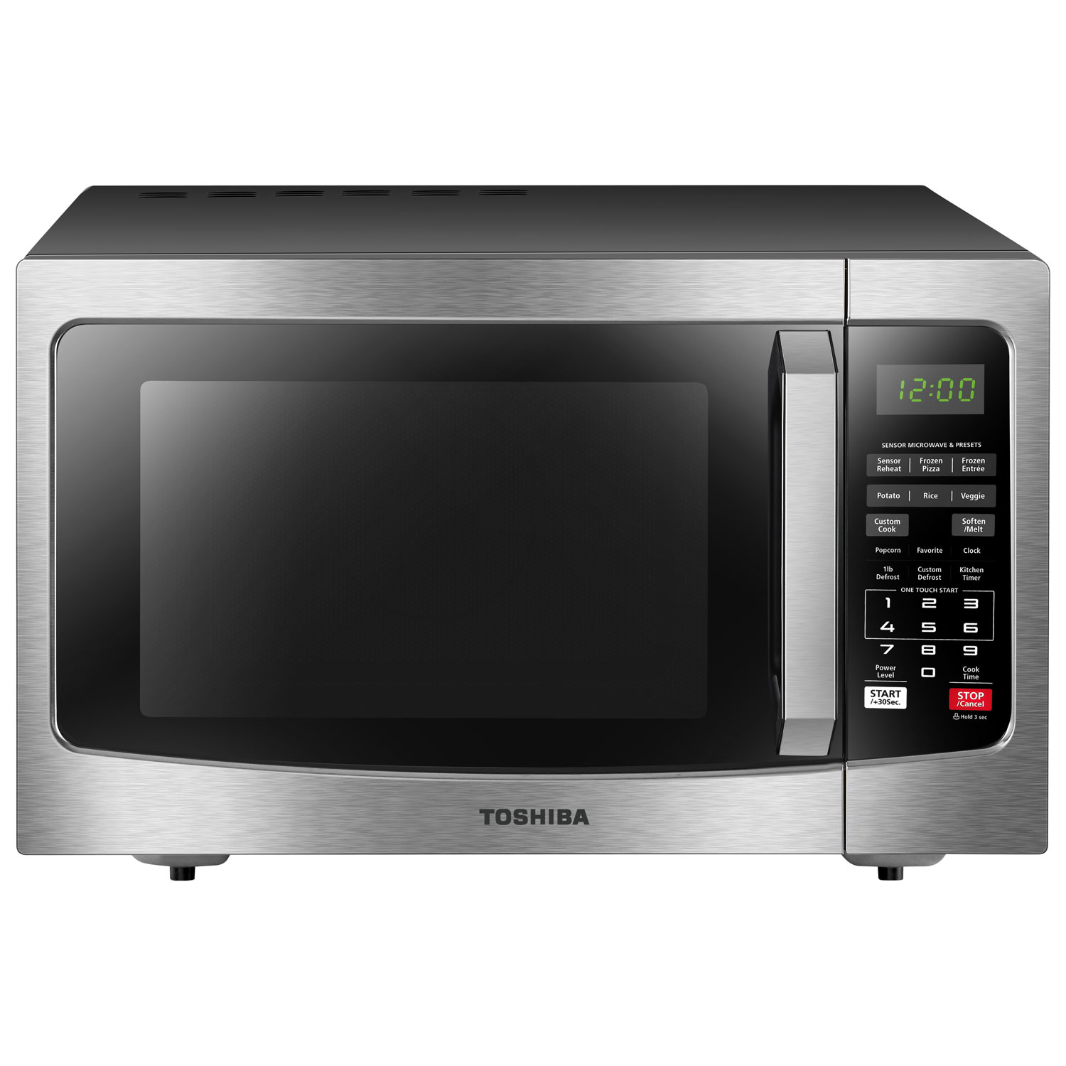 Four à micro-ondes de comptoir de 1,2 pi³ de Toshiba/CA) - Acier inoxydable