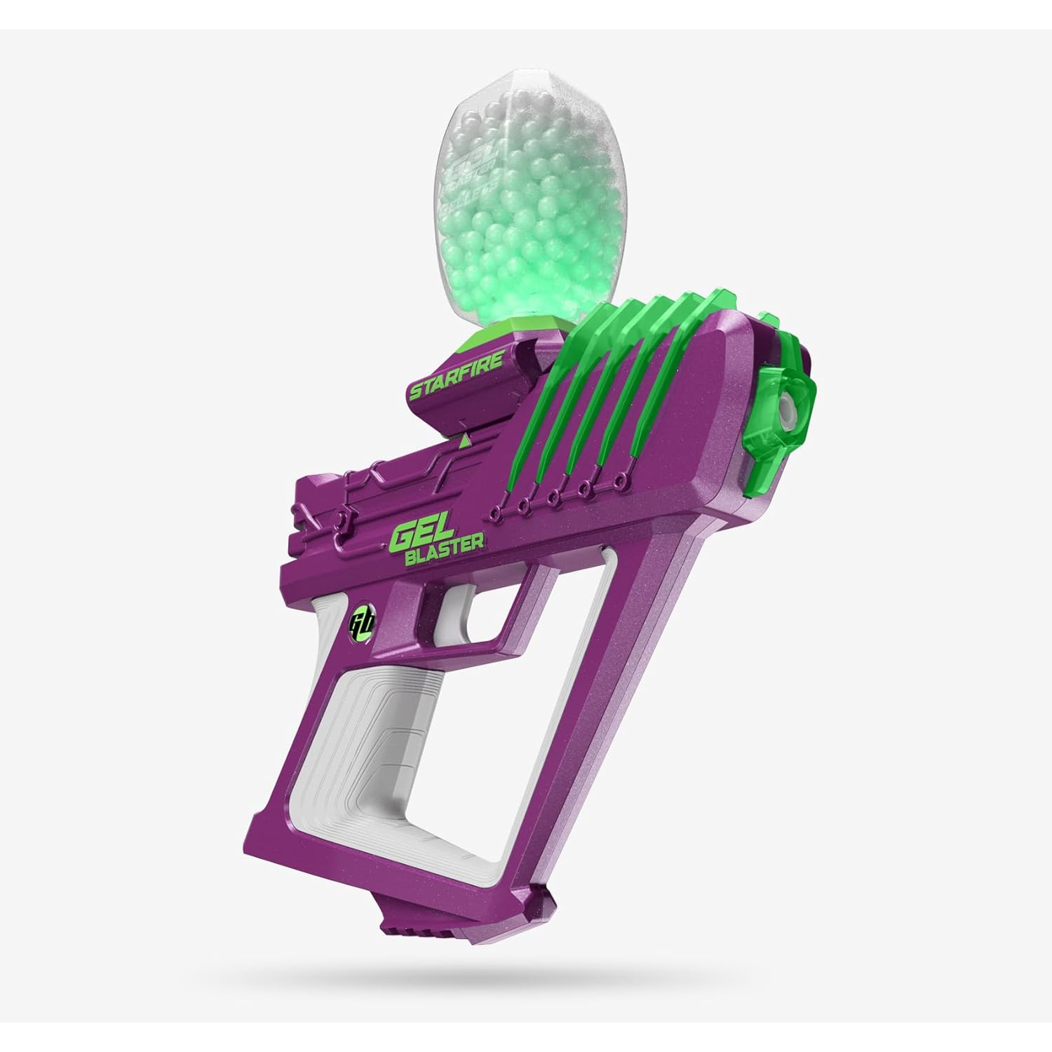 The Gel Blaster Starfire - Technologie Starfire intégrée phosphorescente - Portée étendue de plus de 100 pieds - Rapide et puissant 170 images/s -