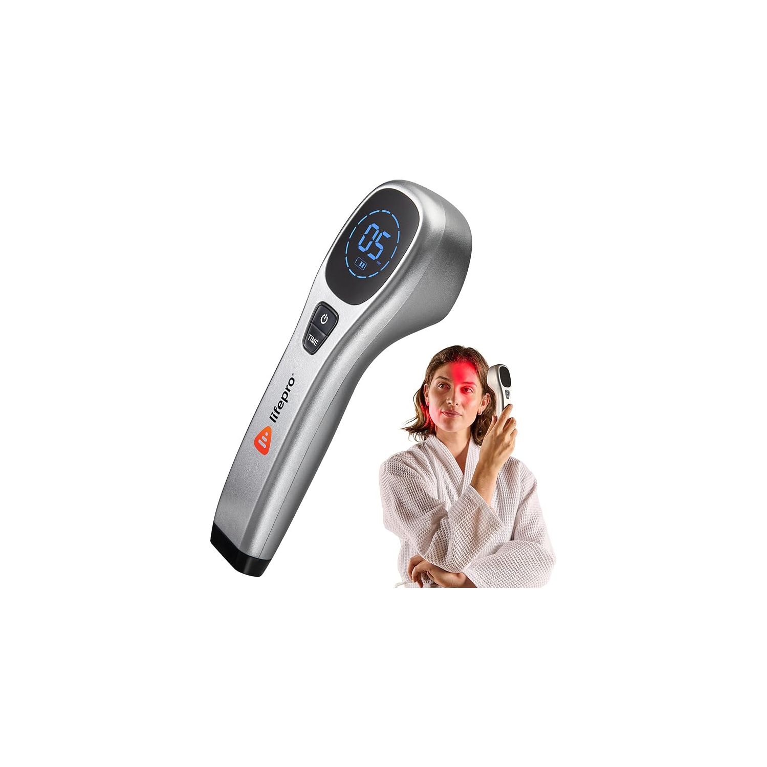 LifePro Portable Red Light Therapy Device for Pets & Humans – Infrared Light for Dogs, Cats, Muscle Recovery, Skin Health – 650nm & 670nm Red