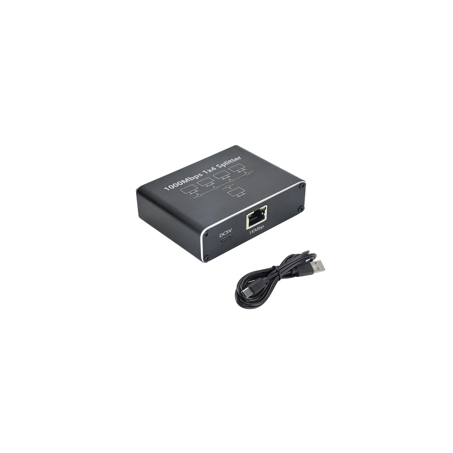 Ethernet RJ45 1000 Mbps splitter