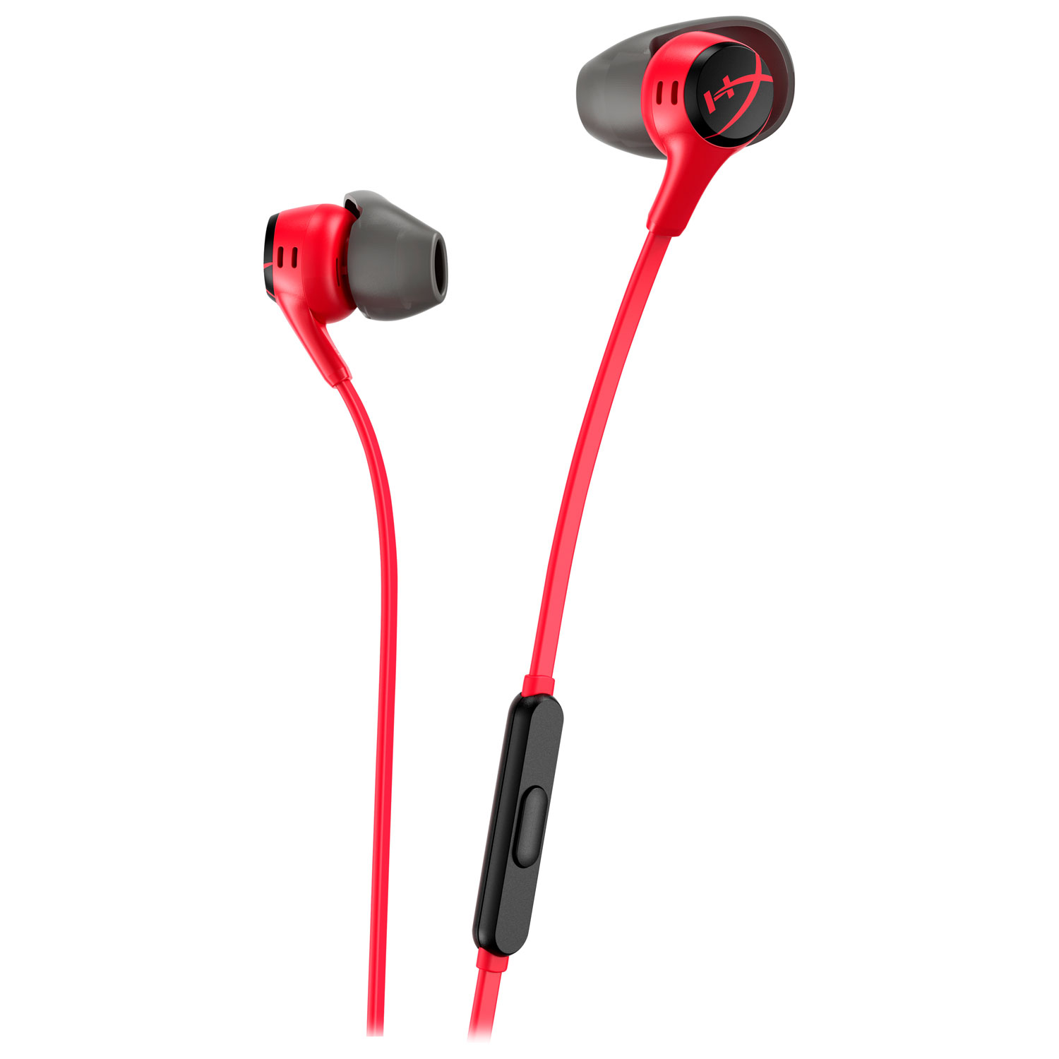 Hyperx Cloud II In-Ear Gaming Earbuds with Microphone - Red