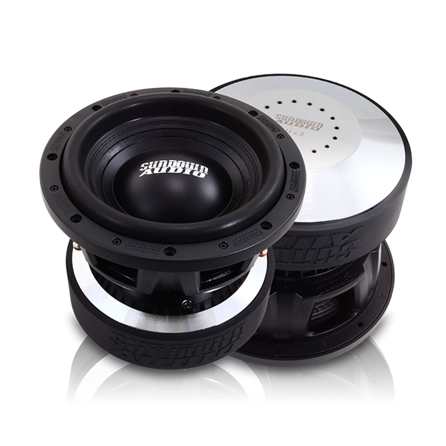 Haut-parleur d'extrêmes graves d'auto 1750&nbsp;W de 10&nbsp;po U-Series U-10 v.2 de Sundown Audio - 4&nbsp;Ohm double