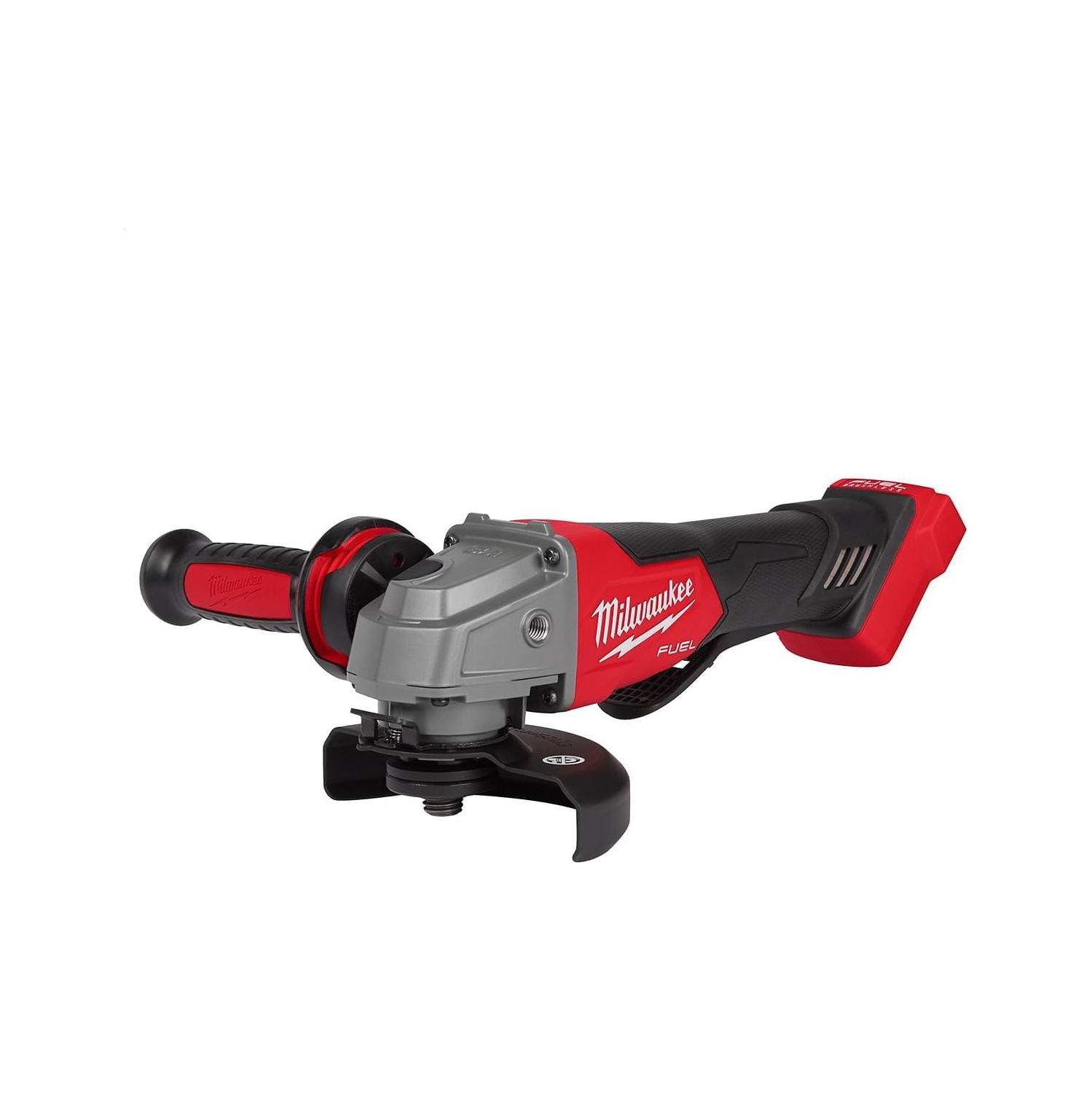 Milwaukee 2880-20 M18 FUEL Brushless Lithium-Ion 4-1/2 in. / 5 in. Cordless Small Angle Grinder with No-Lock Paddle Switch