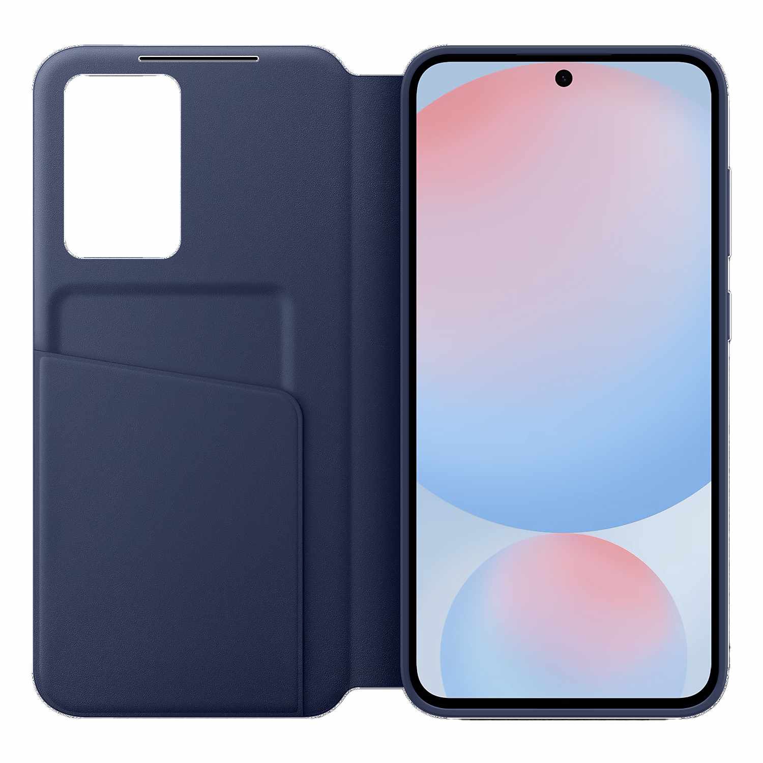 Samsung Smart View Wallet Case | Made for Galaxy S24 FE | Blue