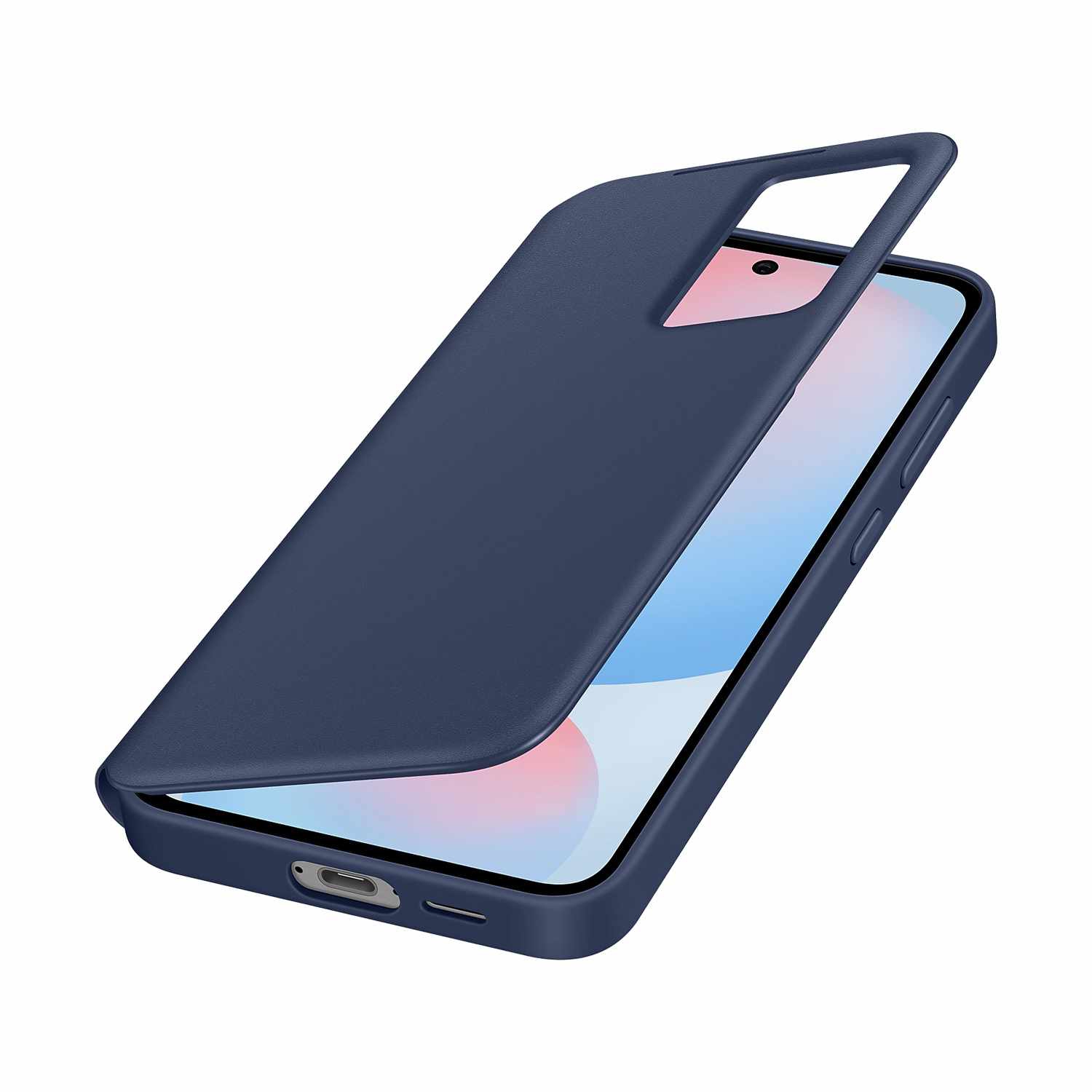 Samsung Smart View Wallet Case | Made for Galaxy S24 FE | Blue