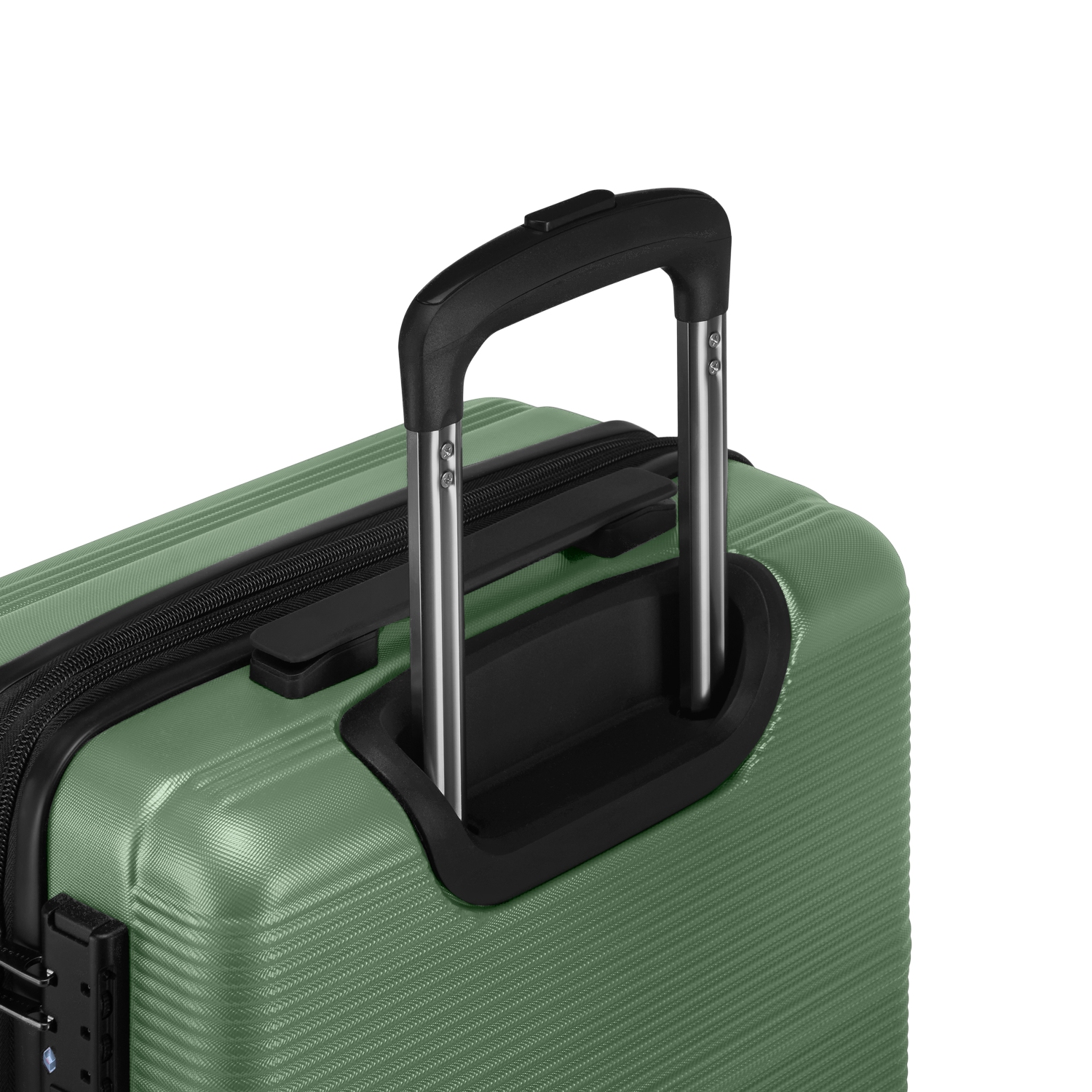 Ensemble de 3 valises rigides extensibles Bruxelles de Bugatti - Vert