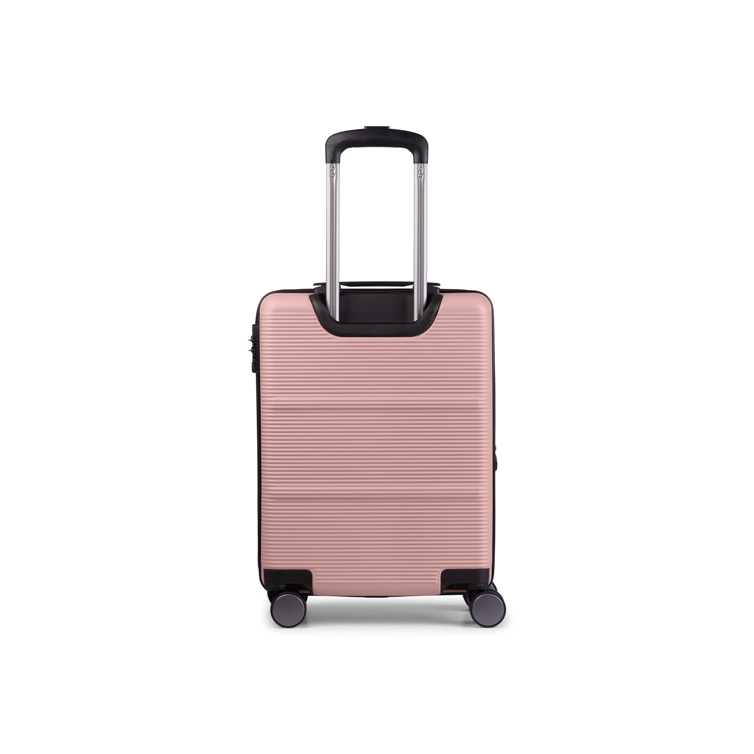 Ensemble de 3 valises rigides extensibles Bruxelles de Bugatti - Rose