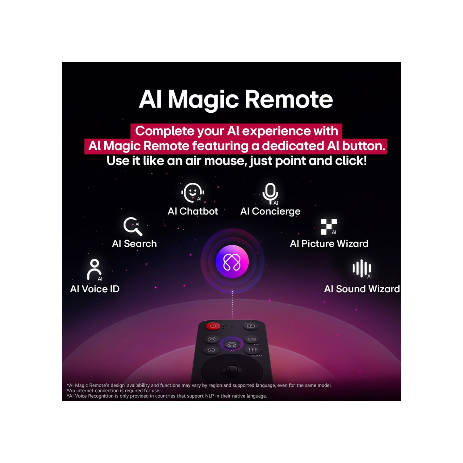 Téléviseur intelligent 4K EVO AI MiniLED de 55&nbsp;po 55QNED85AUA de LG QNED