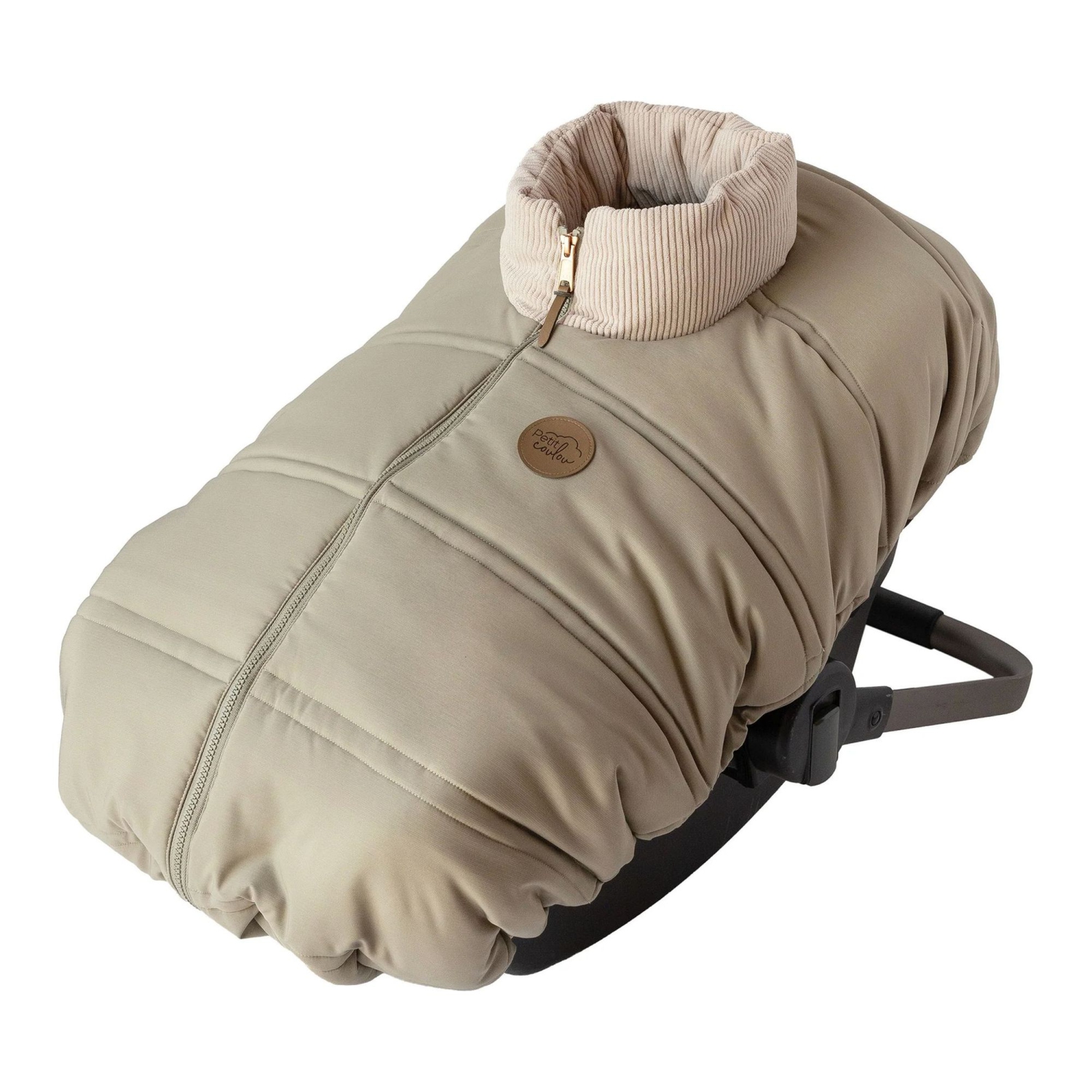 Petit Coulou Lightweight Cover for Infant Car Seats - Lichen