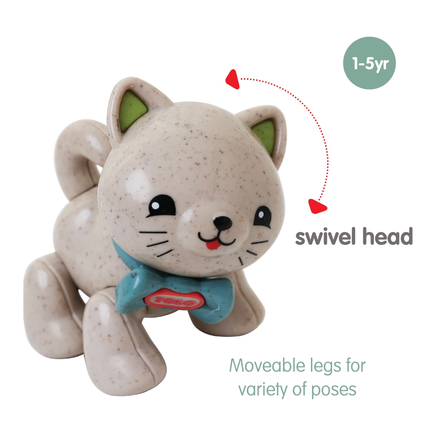Tolo Baby First Friends Posable Toy - Kitten