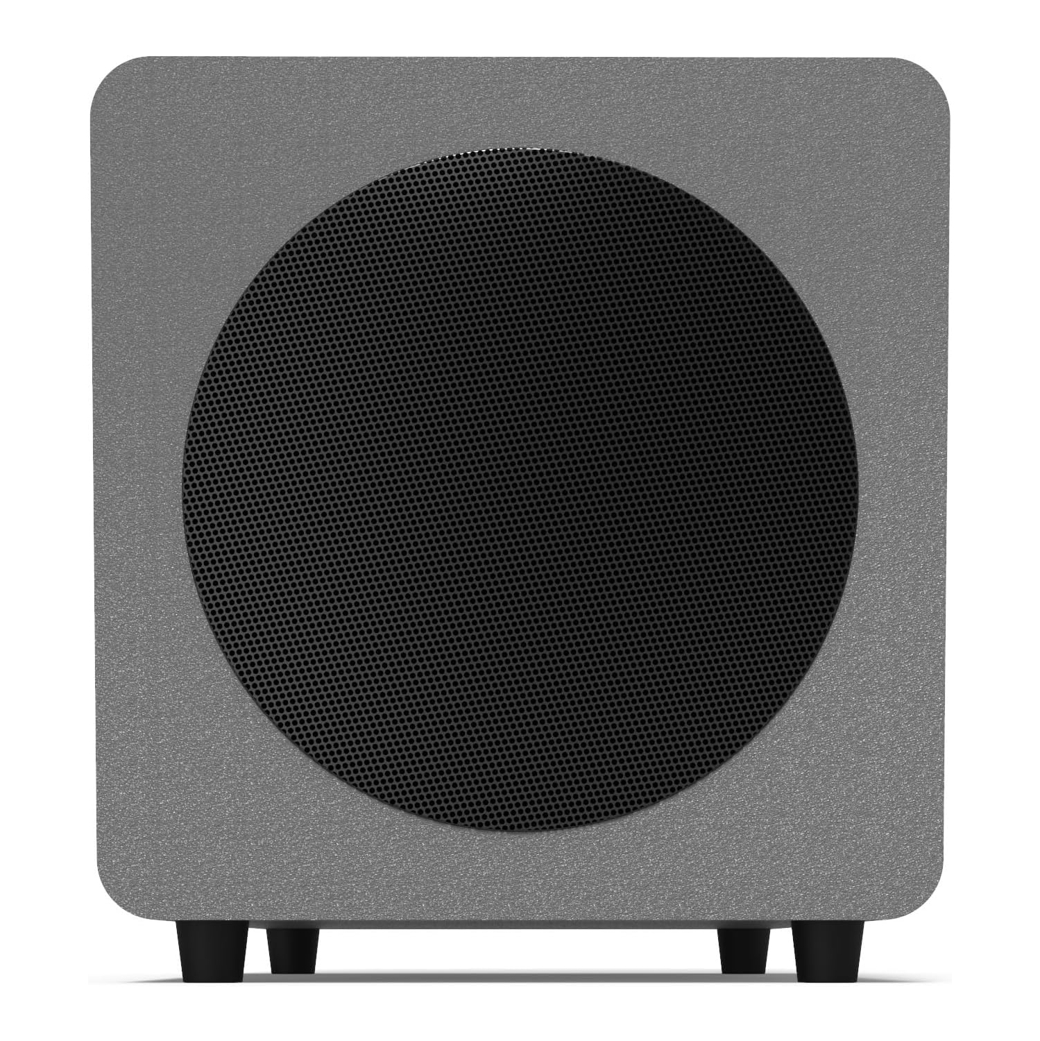 Kanto 300&nbsp;W - Haut-parleur d'extrêmes graves amplifié SUB8VMG 8&nbsp;po, gris mat