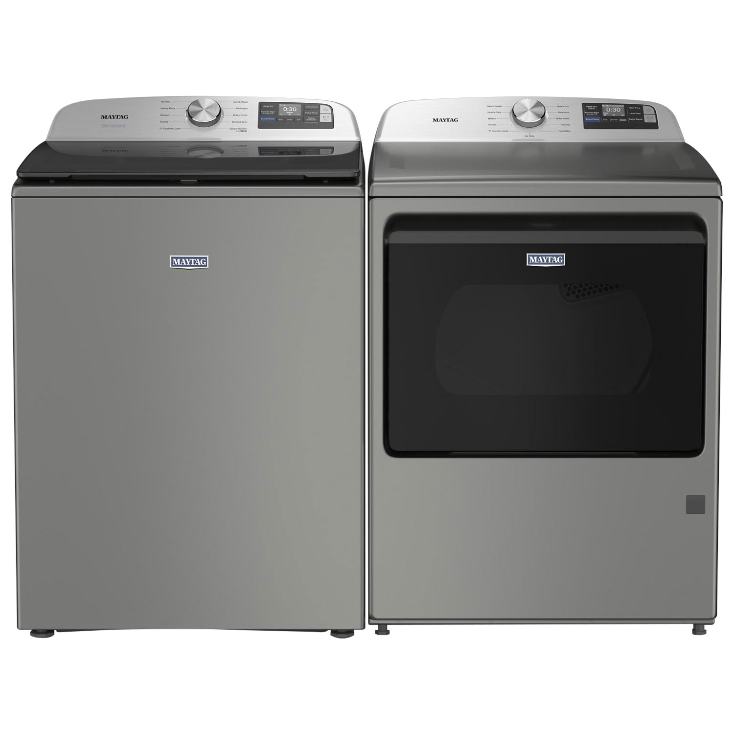 Sécheuse à gaz de 7,4 pi³ de Maytag - Argent classique