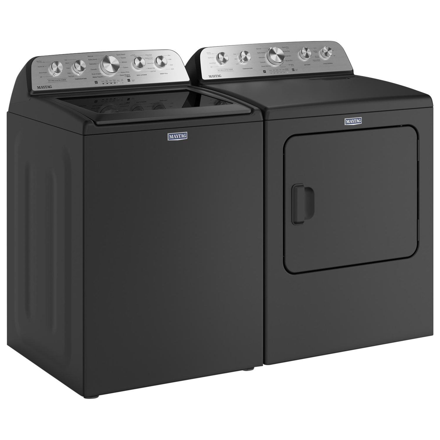 Maytag Pet Pro 7.0 Cu. Ft. Gas Steam Dryer - Volcano Black