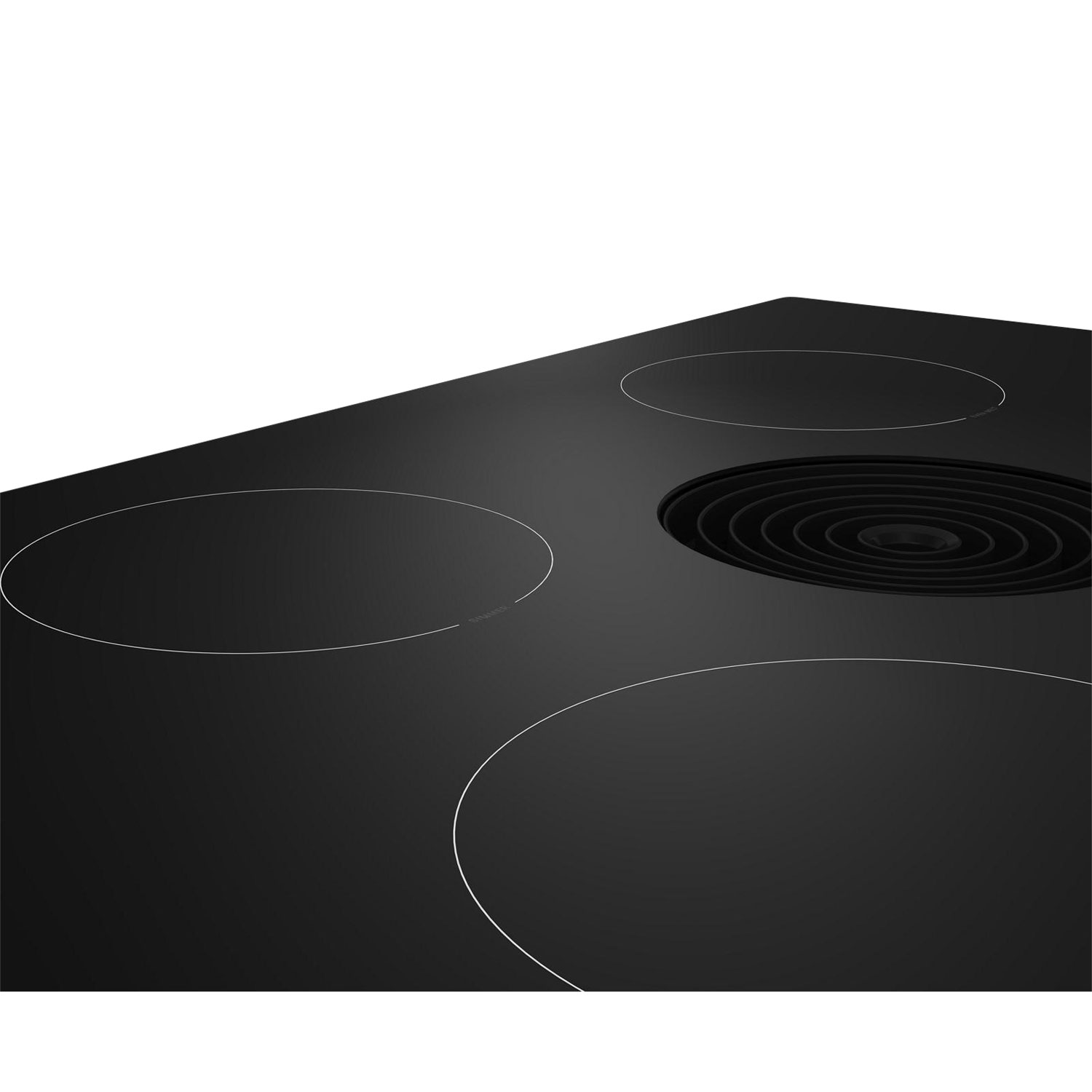 Surface de cuisson à induction à 4 éléments de 31 po de KitchenAid - Noir