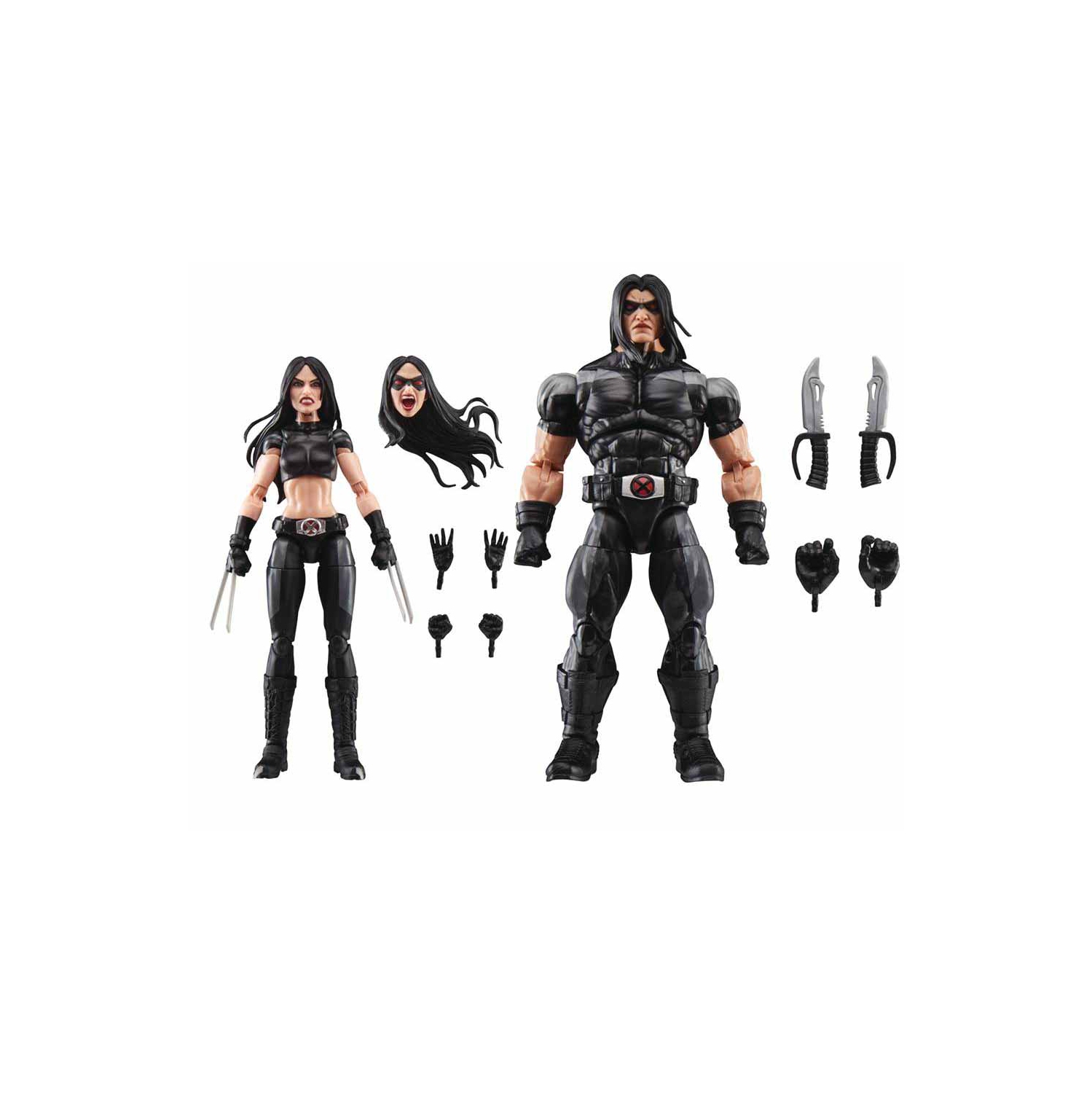 Marvel Legends X-Force 6 Inch Action Figure 2-Pack - X-23 and Warpath