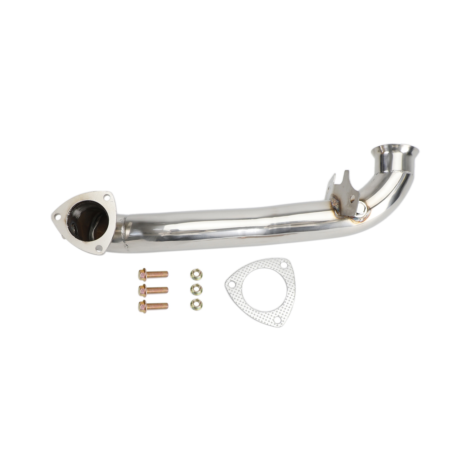 2.5" Exhaust Catless DownPipe w/ Gaskets For MINI Cooper S R55-R61 1.6 Turbo 2007-2016