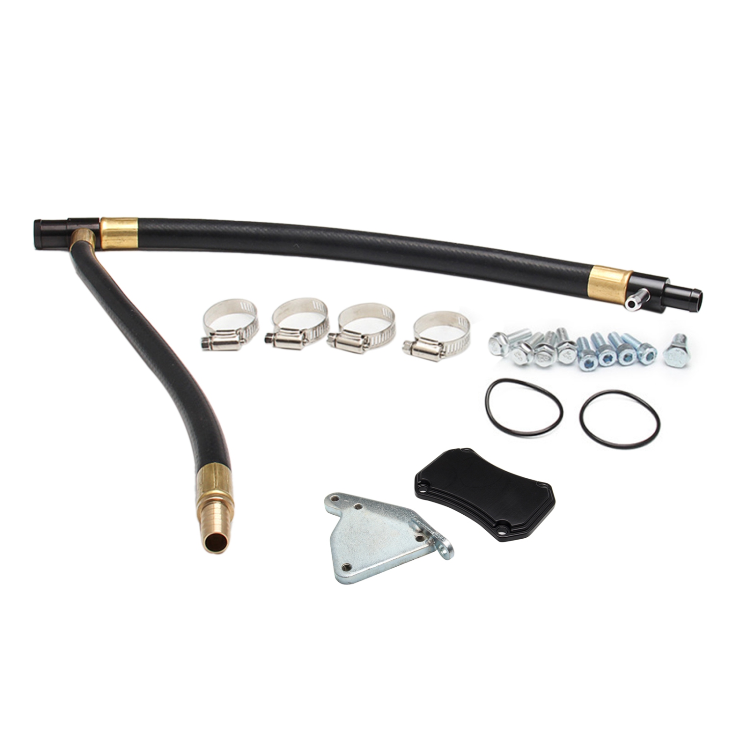 EGR Delete & Cooler Race Kit w/ Up pipe for GMC Chevy 6.6L Duramax Diesel 2011-2015
