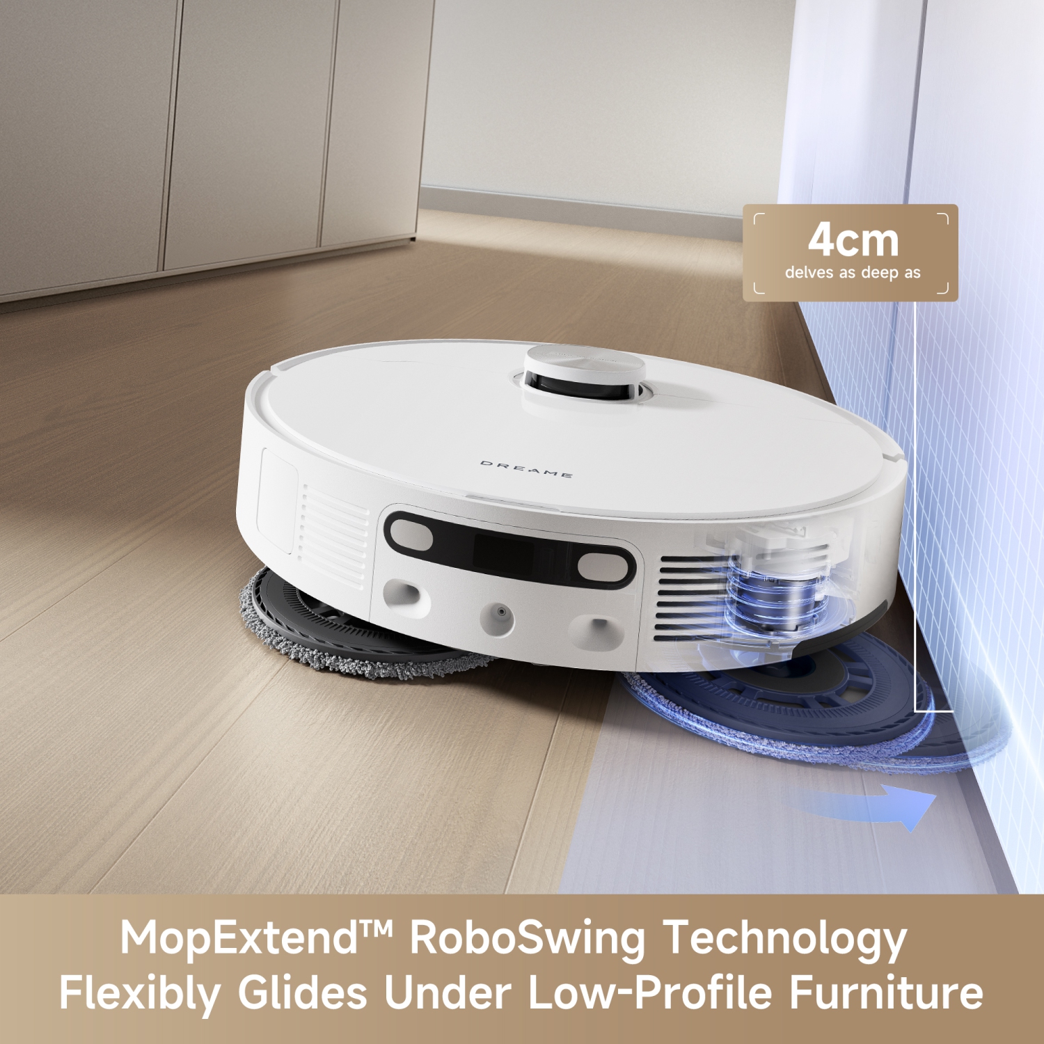 Dreame L10s Ultra Gen2 Robot Vacuum and Mop, 10 KPa Suction, MopExtend Tech, All-in-1 Base Station, Pet-Friendly, Versatile Carpet Cleaning, DuoScrub