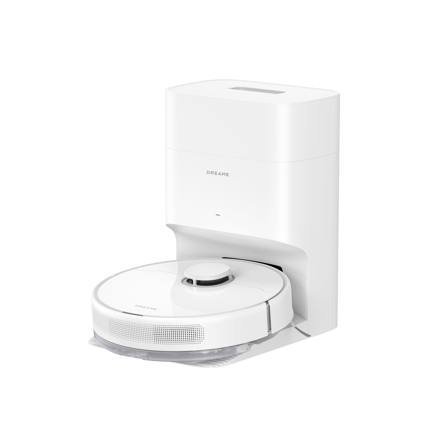 Dreame C20 Plus Robot Vacuum and Mop with Self Emptying Base for 90 Days of Cleaning, 6000 Pa Suction and LiDAR Navigation, Smart Mapping and