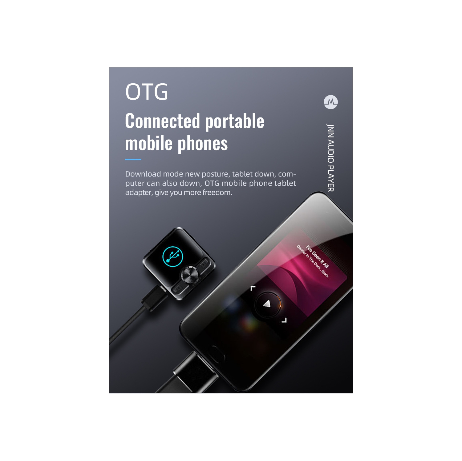 Lecteur MP3/MP4 Bluetooth – Écran couleur de 1,2 po, enregistreur vocal, longue autonomie, lecteur de musique, radio FM, Prise en charge audio