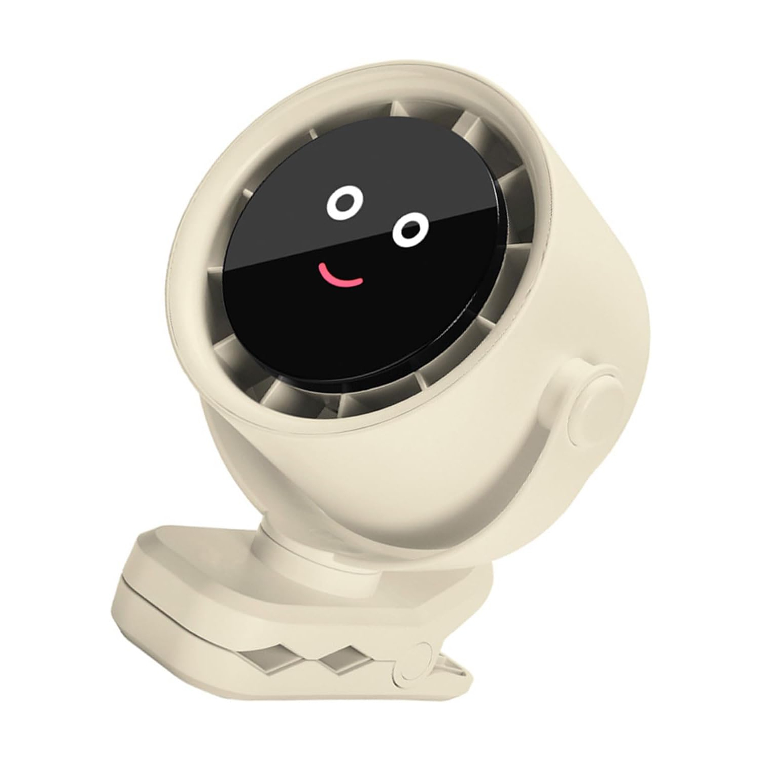 4000&nbsp;mAh – Ventilateur rechargeable à pince avec moteur sans balais, 5 réglages de vitesse, rotation à 720°, 36&nbsp;dB ultra-silencieux –