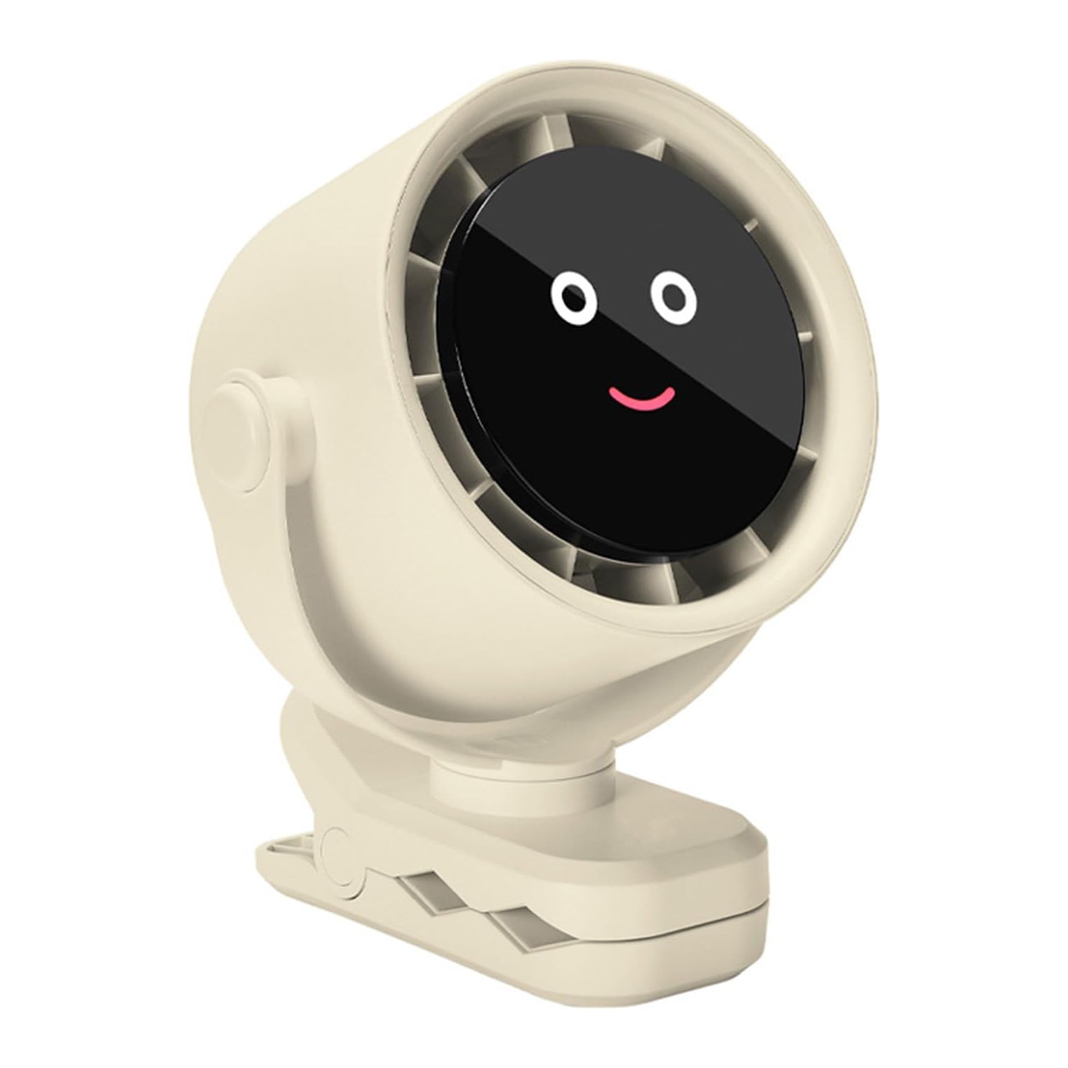 4000&nbsp;mAh – Ventilateur rechargeable à pince avec moteur sans balais, 5 réglages de vitesse, rotation à 720°, 36&nbsp;dB ultra-silencieux –