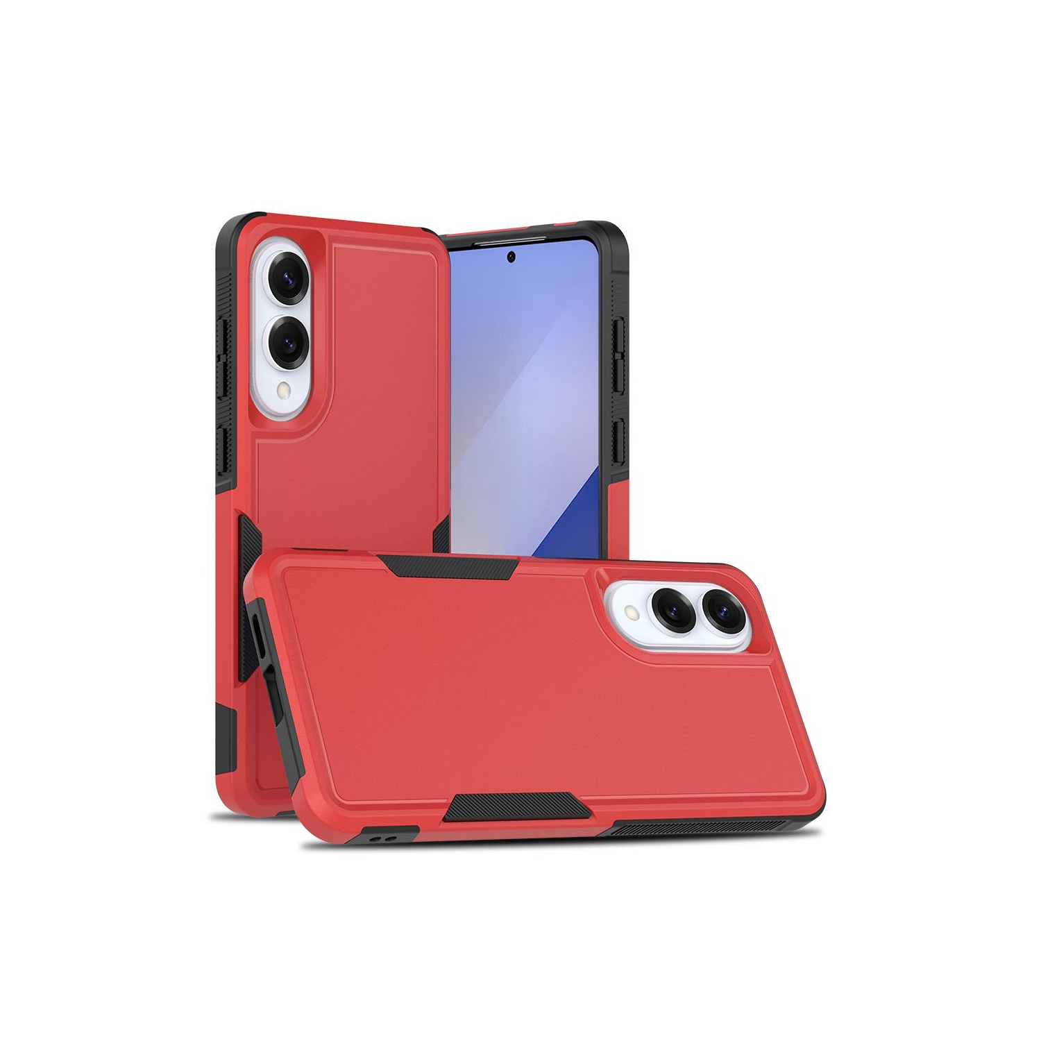 XCRS Dual Layered Comm Rugged Fitted Hardshell Case for Galaxy S25 Edge