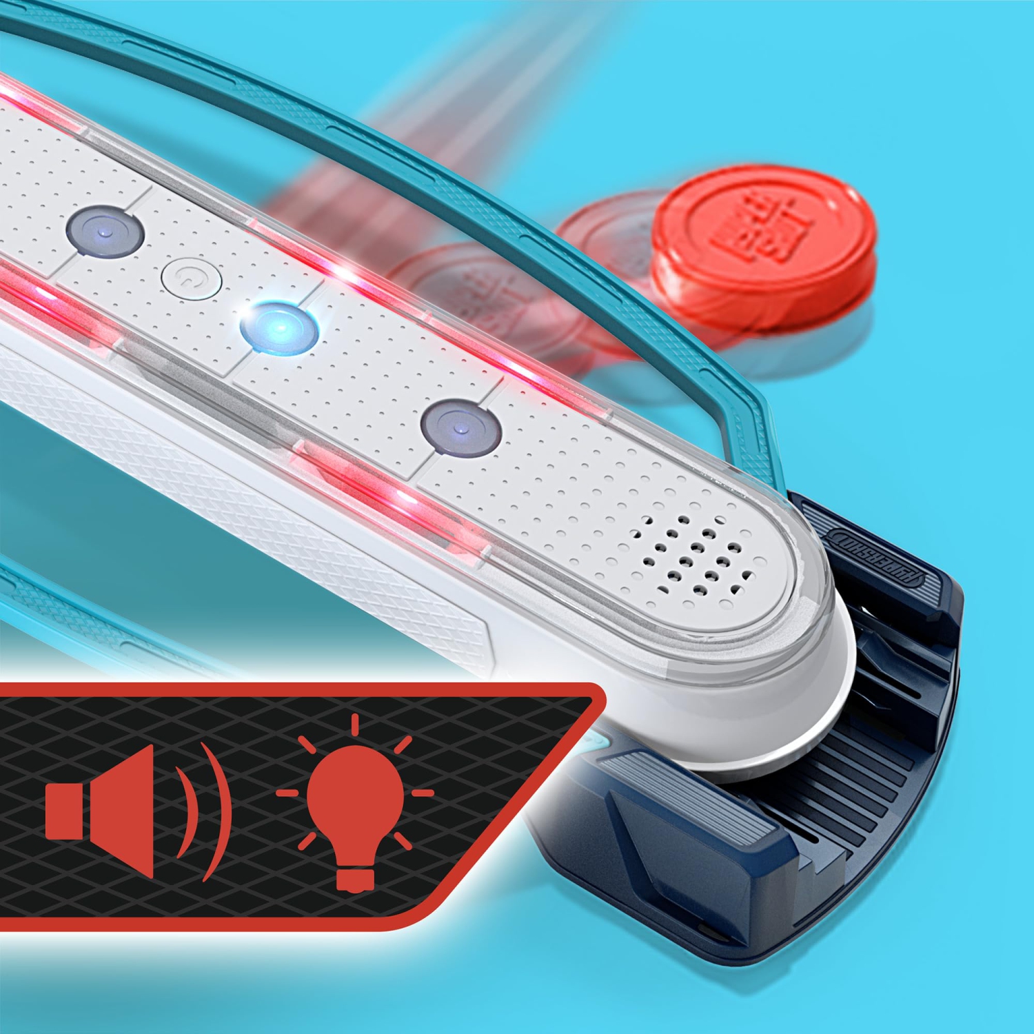 Hypershot Electronic Tabletop Hockey Game | 5 Games in 1 | Music, Lights, and Sounds | Ages 8 and Up | for 1 to 2 Player