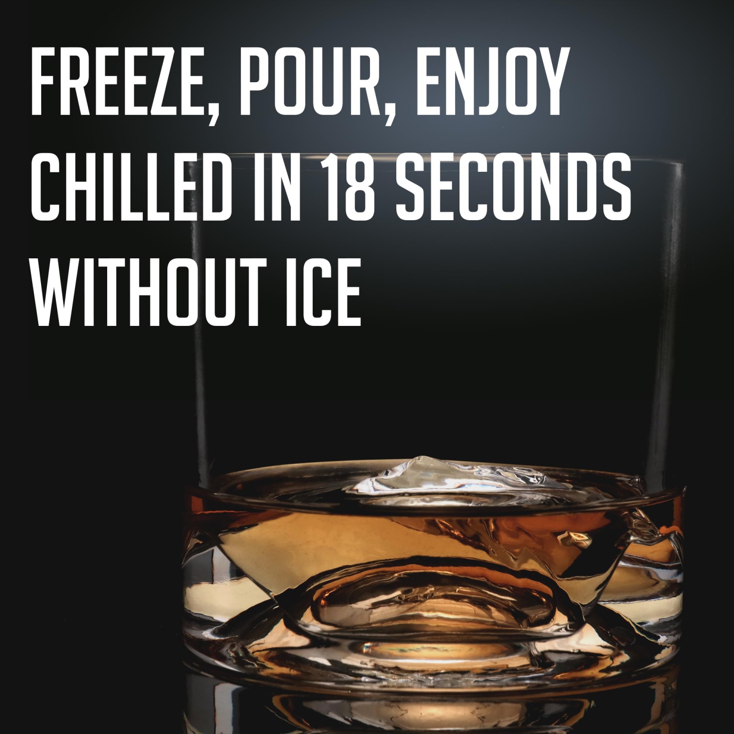 LiitON – Ensemble-cadeau de verres à whisky Heavy Crystal, 1 lb en verre bourbon congelable épais, cadeaux de whisky haut de gamme pour hommes,