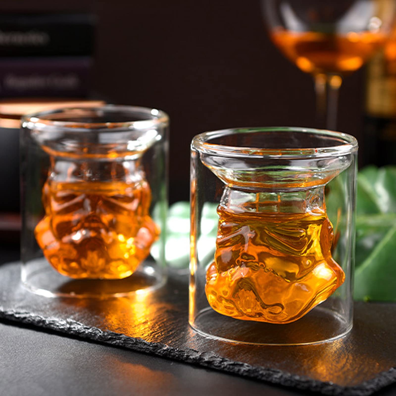 Whiskey Flask Carafe Decanter with 2 Glasses, Whiskey Glasses, Whiskey Carafe for Wine, Liquor, Scotch, Bourbon, Brandy