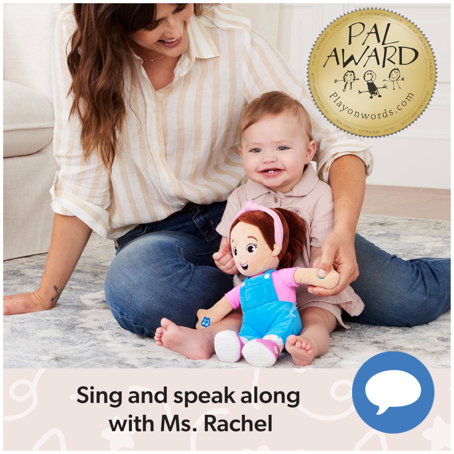 Ms. Rachel Official Speak & Sing Doll, 16