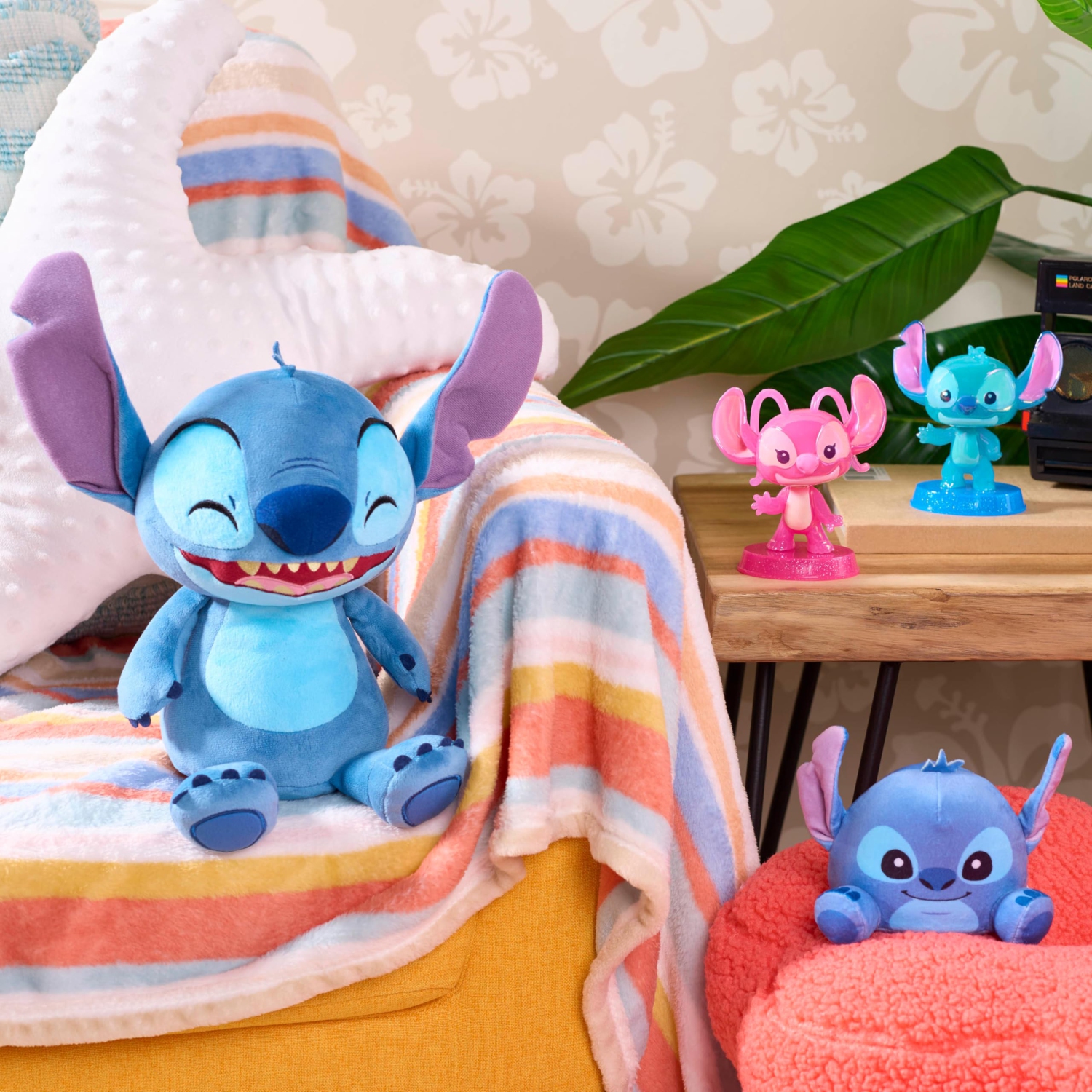 Jouet en peluche Stitch Crack Me Up Stitch de Disney, peluche de 11&nbsp;po, animal en peluche, extraterrestre, jouets pour enfants sous licence