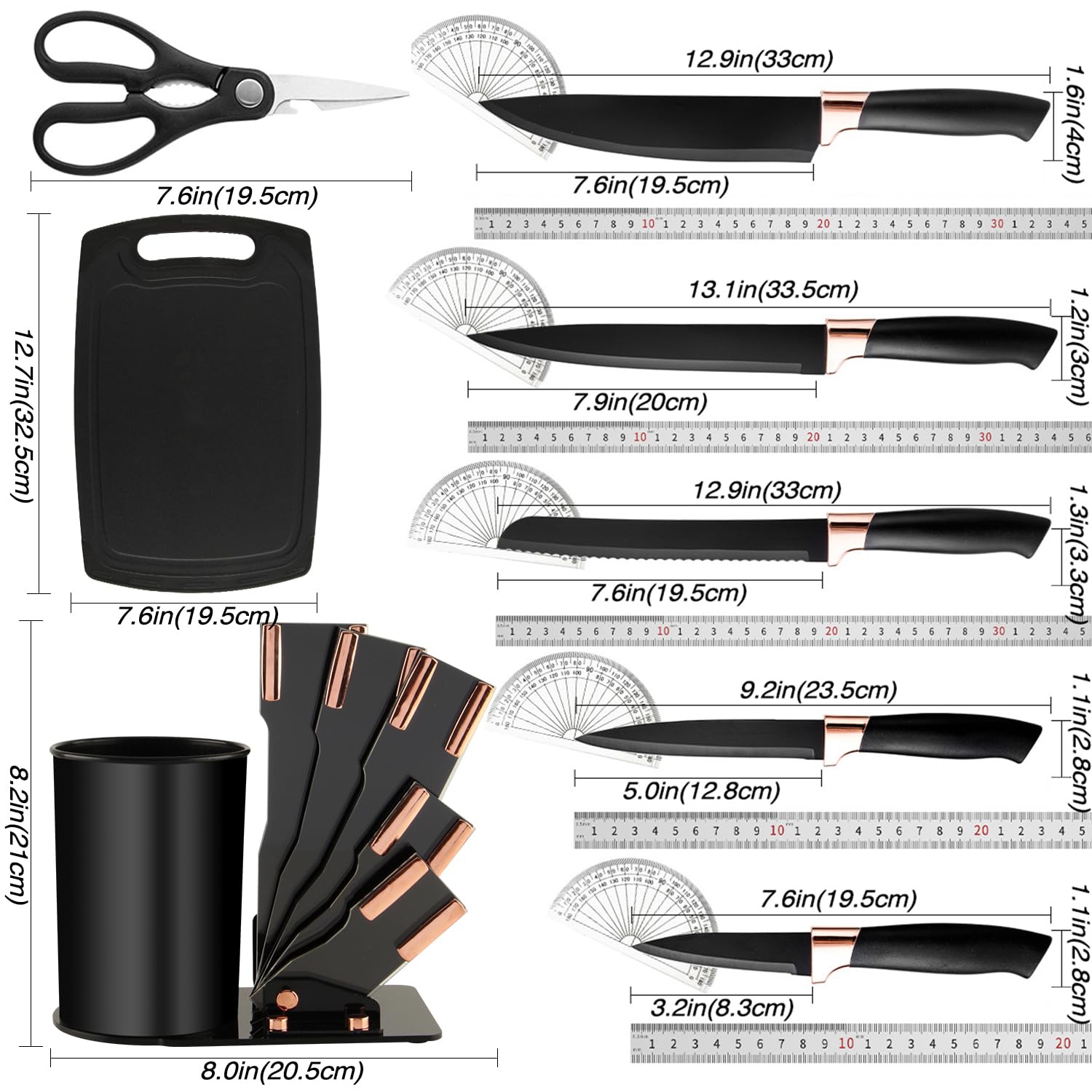 Sunmei Silicone Kitchen Utensil Set for Nonstick Cookware, 21 Pcs Great Value Cooking Utensils Set, Comes with Silicone