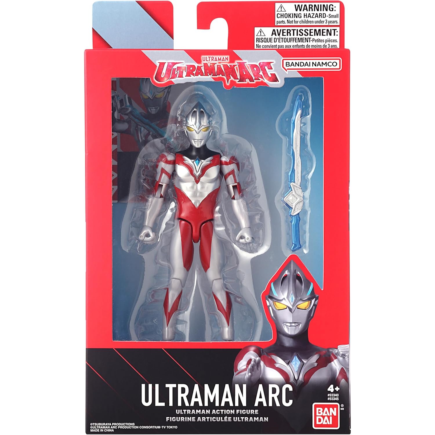 Ultraman 6 Inch Action Figure Bandai Namco - Ultraman Arc