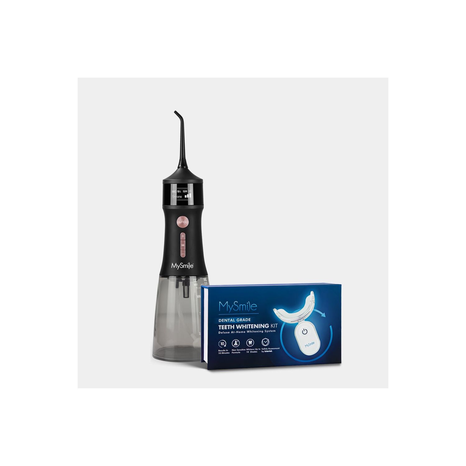 Ensemble Everyday Smile – Hydropulseur et trousse de blanchiment des dents