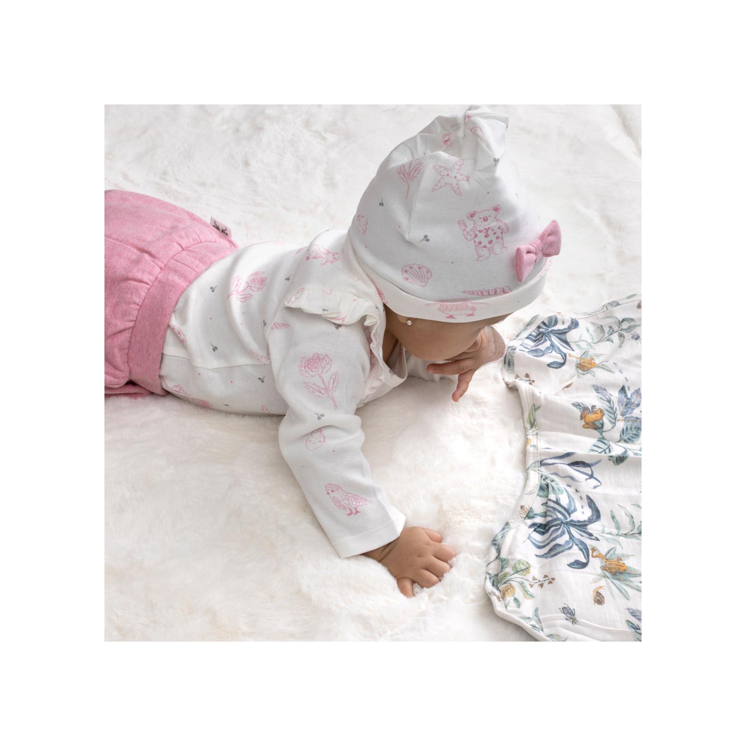 Le linge pour le rot en coton biologique de qualité supérieure d'Elk Baby