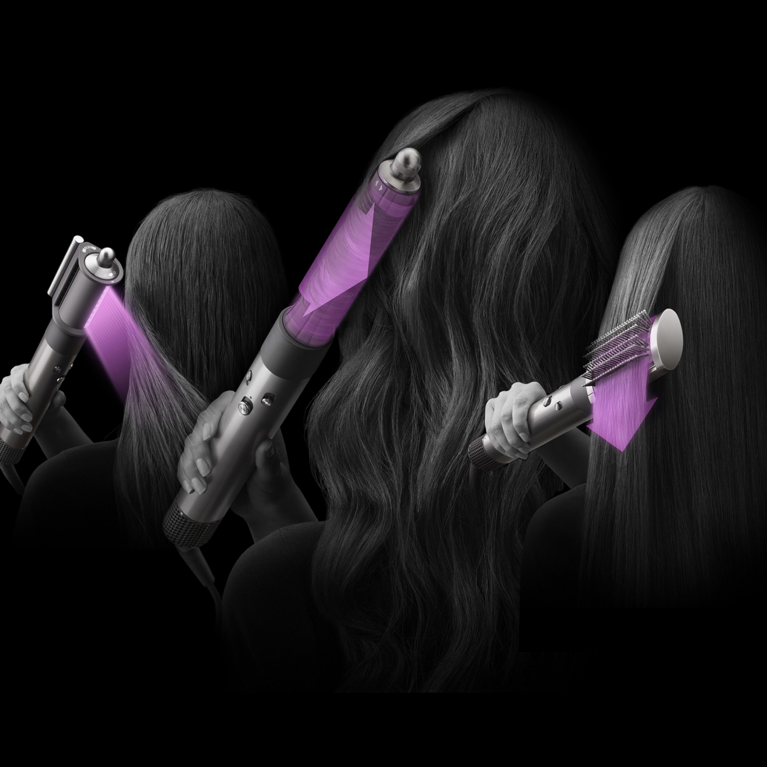 Remis à neuf – Magasin officiel de Dyson – Séchoir coiffant Airwrap Complete, bronze fraise/rose fard à joues